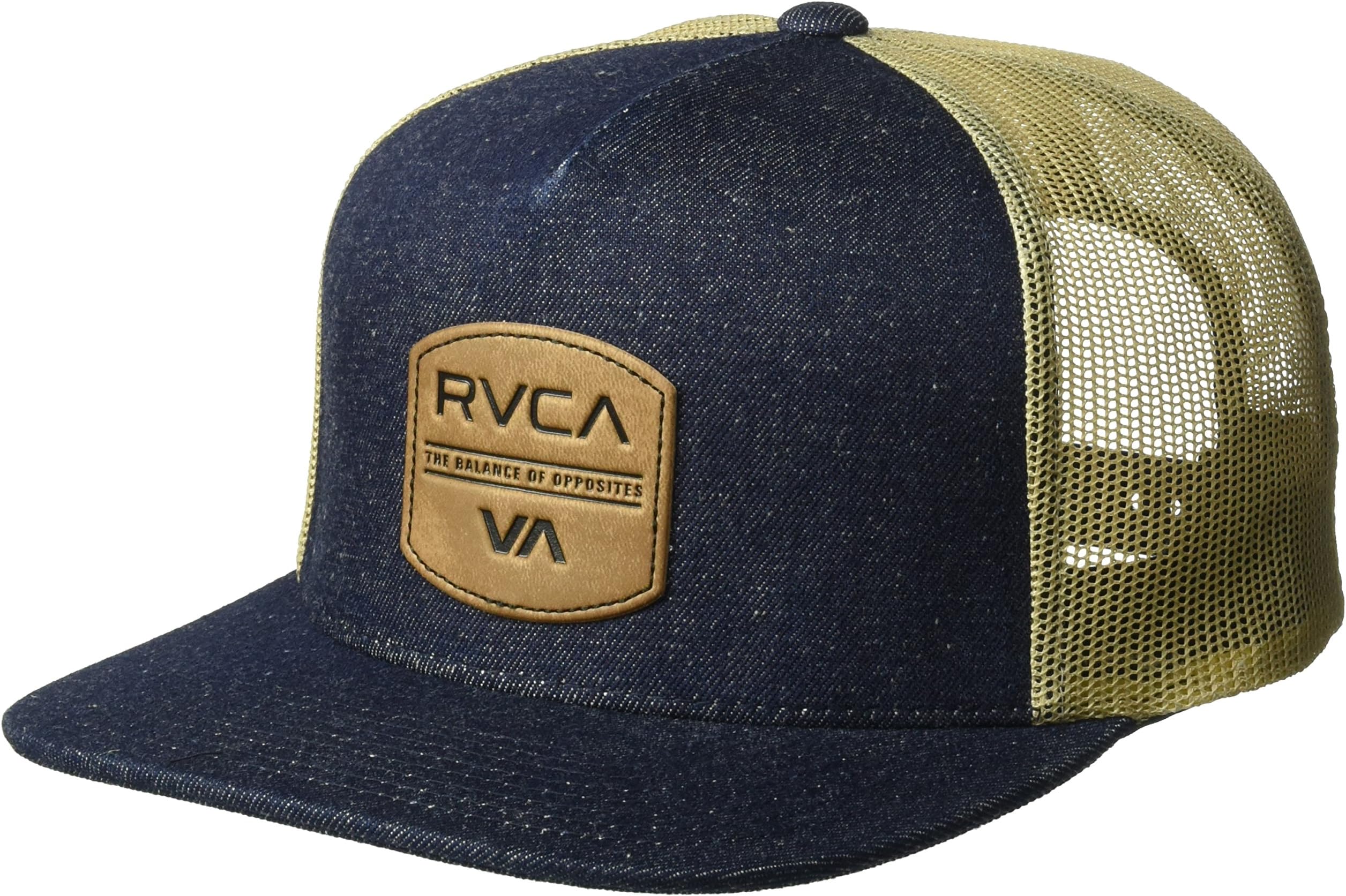 RVCAMen's Denim Trucker Hat Baseball Cap