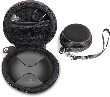 Case for YINEME Wireless Earbuds Bluetooth 5.0, Noise Cancelling True Wireless Earbuds 18H Playtime, 3D Stereo Sound Wireless Bluetooth Headphones, Compact Light weigh Strong case Black