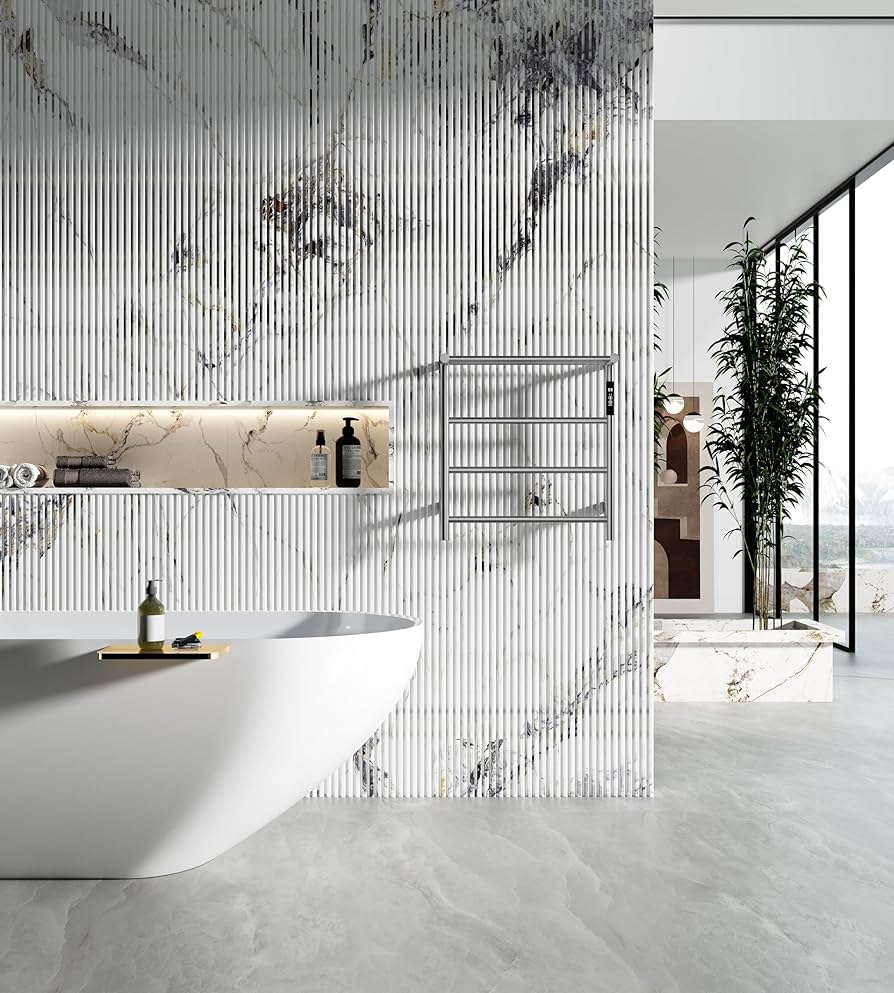 Sunrosa タオルウォーマー ステンレス 壁掛け式 ヒーター Amazon.co.jp: Sunrosa タオルウォーマー ステンレス 壁掛け式