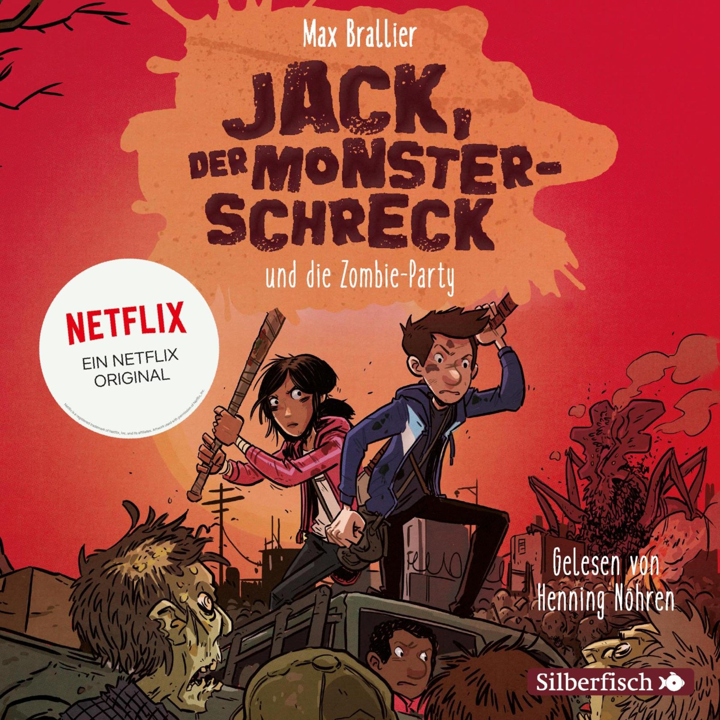 Cover art for Jack, der Monsterschreck, und die Zombie-Party. Ein Netflix-Original