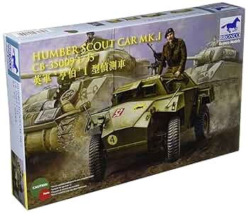 Amazon | ブロンコモデル 1/35 イギリス ハンバー MK.I 偵察