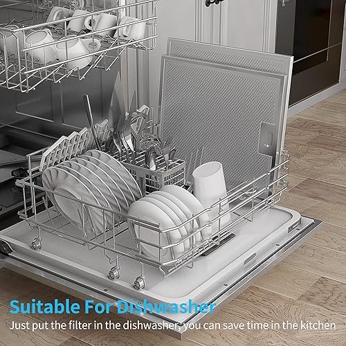 Miniatura 9 de Campana extractora integrada de 30 pulgadas de 900 CFM, campana de ventilación de cocina de acero inoxidable con conductos Hisohu con sensor de