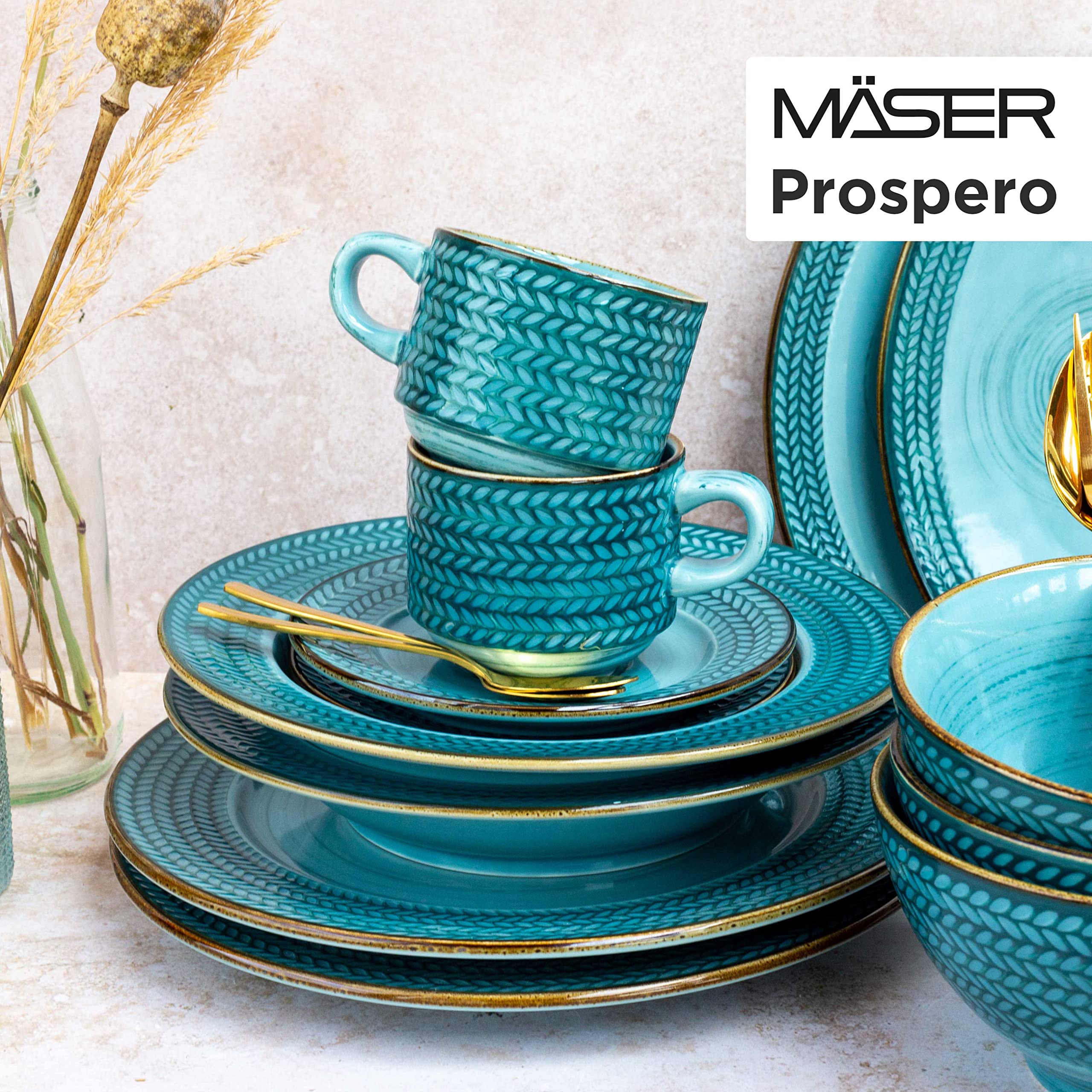 MÄSER 935012 Serie Prospero Müslischalen Set aus 4