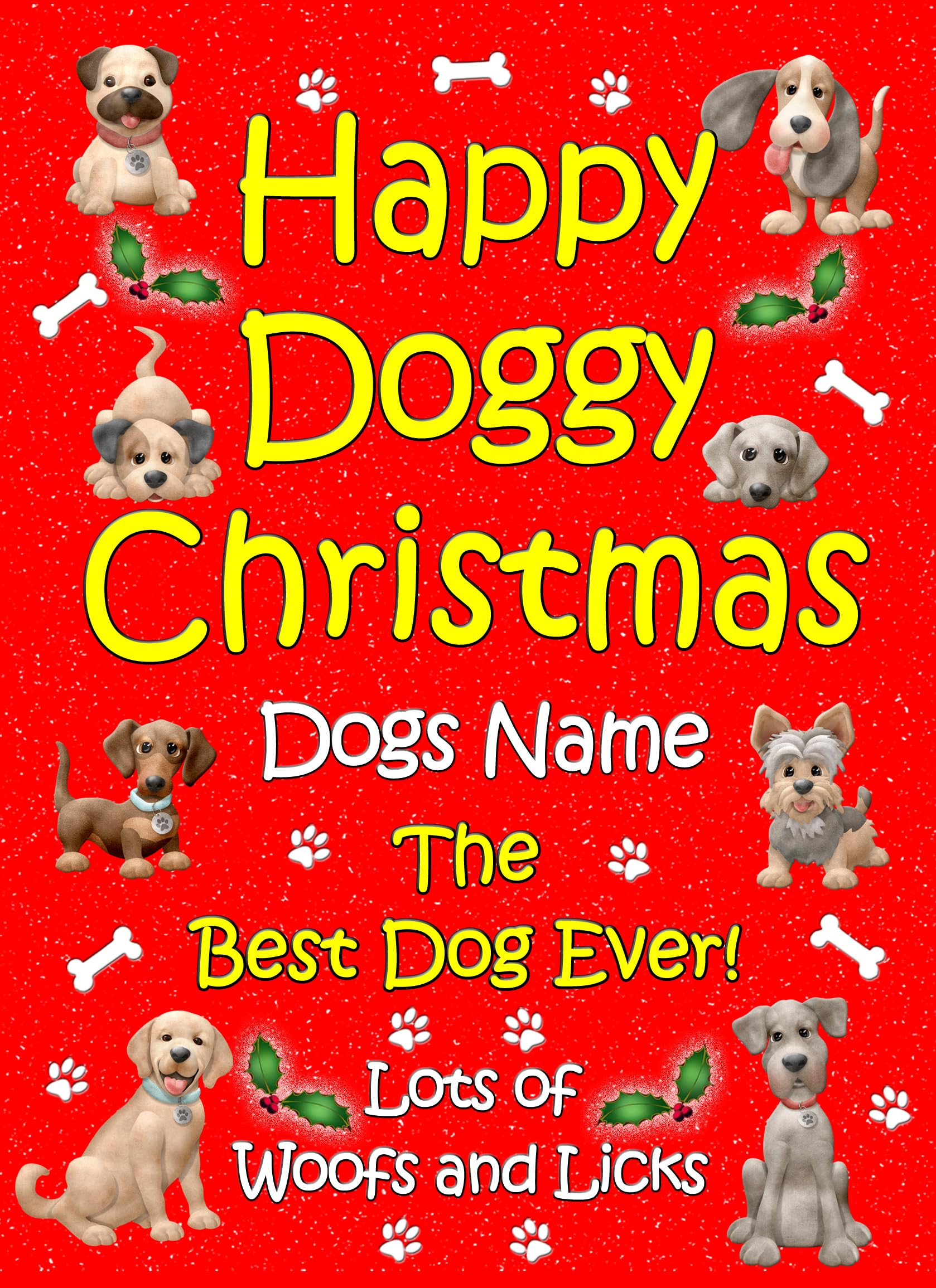 Jack Russell Terrier And Christmas Tree Pet Dog Holiday Card | Zazzle