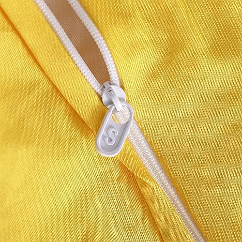 Miniatura 5 de Funda de edredón Ntbay, juego de 3 piezas de mil rayas, con hilo natural, microfibra teñida, con textura