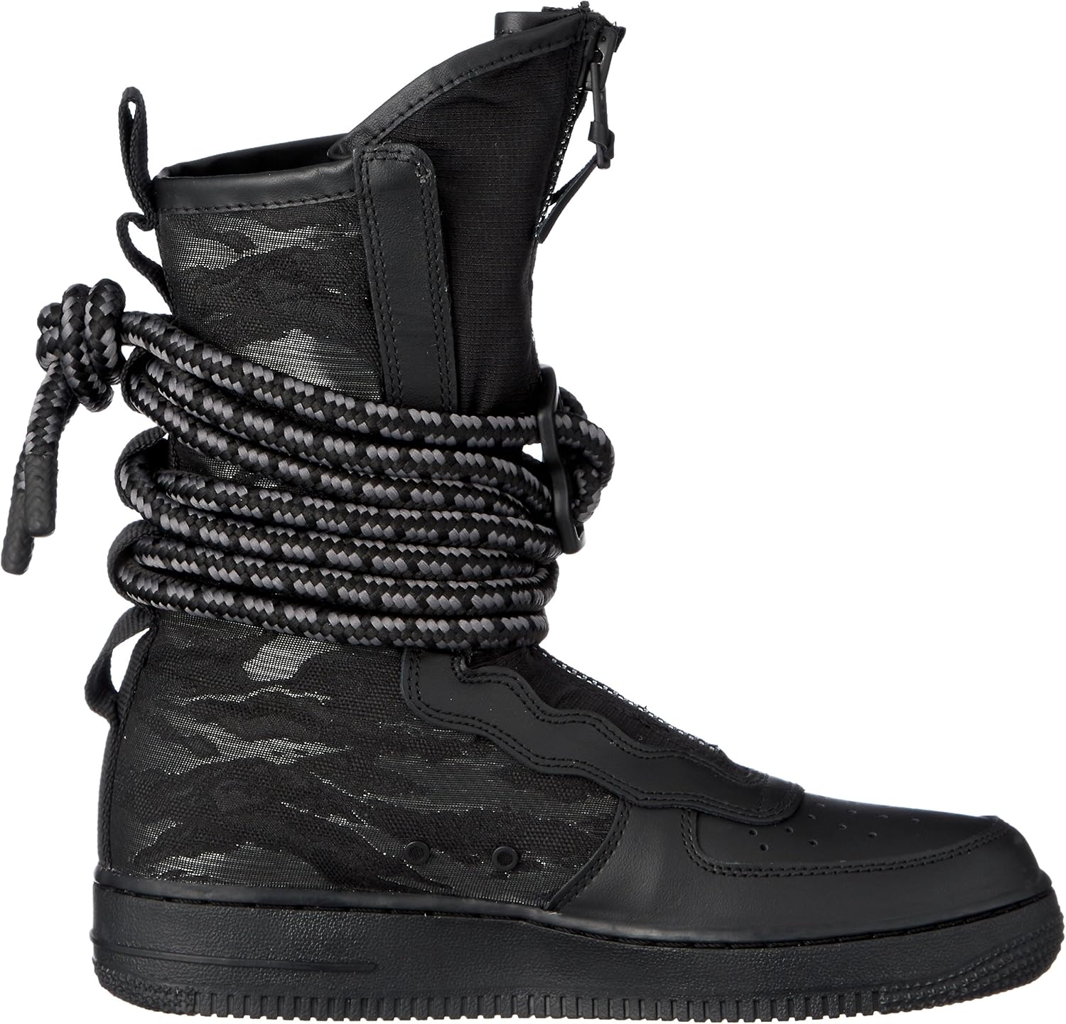 nike sf air force 1 black white