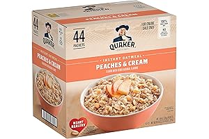 Quaker Instant Oatmeal, Peaches & Cream: The Perfect Start to Your Day