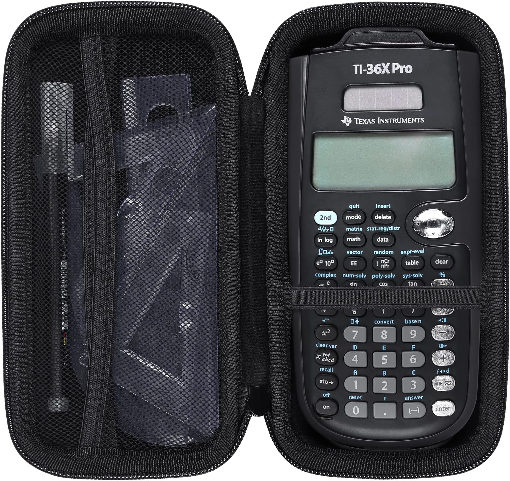 - Carrying Case for Texas Instruments TI-30Xa / TI BA II Plus/TI-30XIIS /TI-30XS MultiView/TI-36X Pro Engineering Scientific Calculator, Case Only (Black)