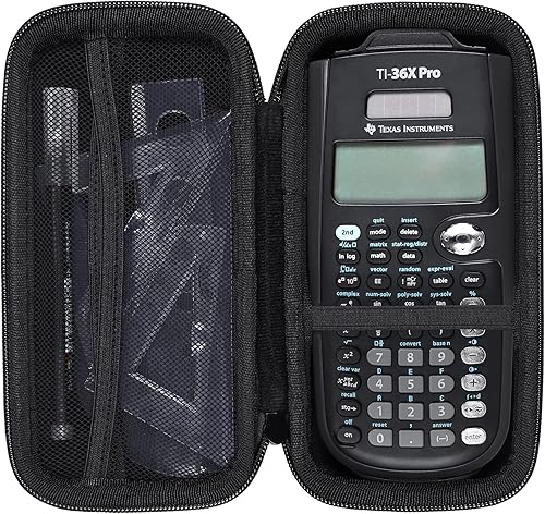 khanka Funda de transporte para calculadora científica Texas Instruments TI-30Xa/TI BA II Plus/TI-30XIIS /TI-30XS MultiView/TI-36X Pro Engineering