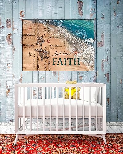 Miniatura 4 de KINPLUB Kits de pintura de diamantes de Cristo para adultos principiantes, kits de arte de diamantes religiosos de cruz de playa 5D, pintura de