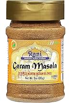 Rani Garam Masala Indian 11-Spice Blend 3oz (85g) PET Jar ~ All Natural, Salt-Free | Vegan | No Colors | Gluten Friendly | NON-GMO | Kosher | Indian Origin