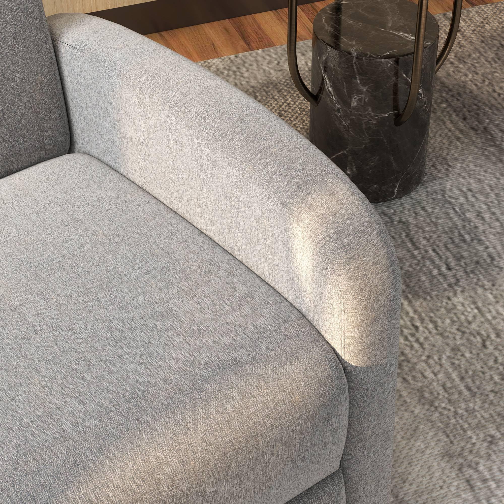 HOMCOM Fauteuil Relax Fauteuil de Relaxation inclinable Salon avec Dossier réglable jusqu'à 160° manuellement, Repose-Pieds intégré pour Salon Chambre Bureau Home cinéma, Charge 120 kg, Gris