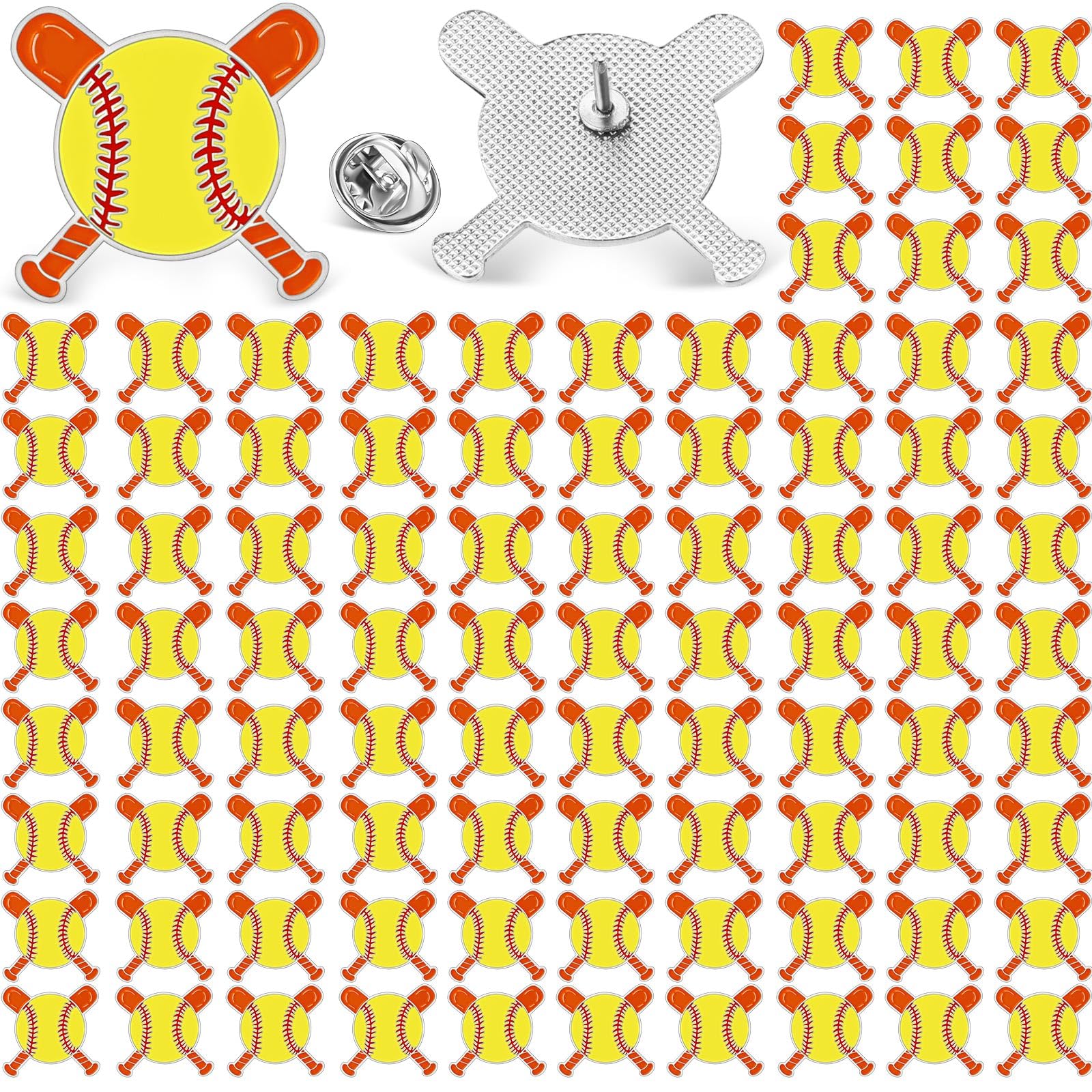 Tondiamo Sports Ball Lapel Pins, Brooches for Backpacks