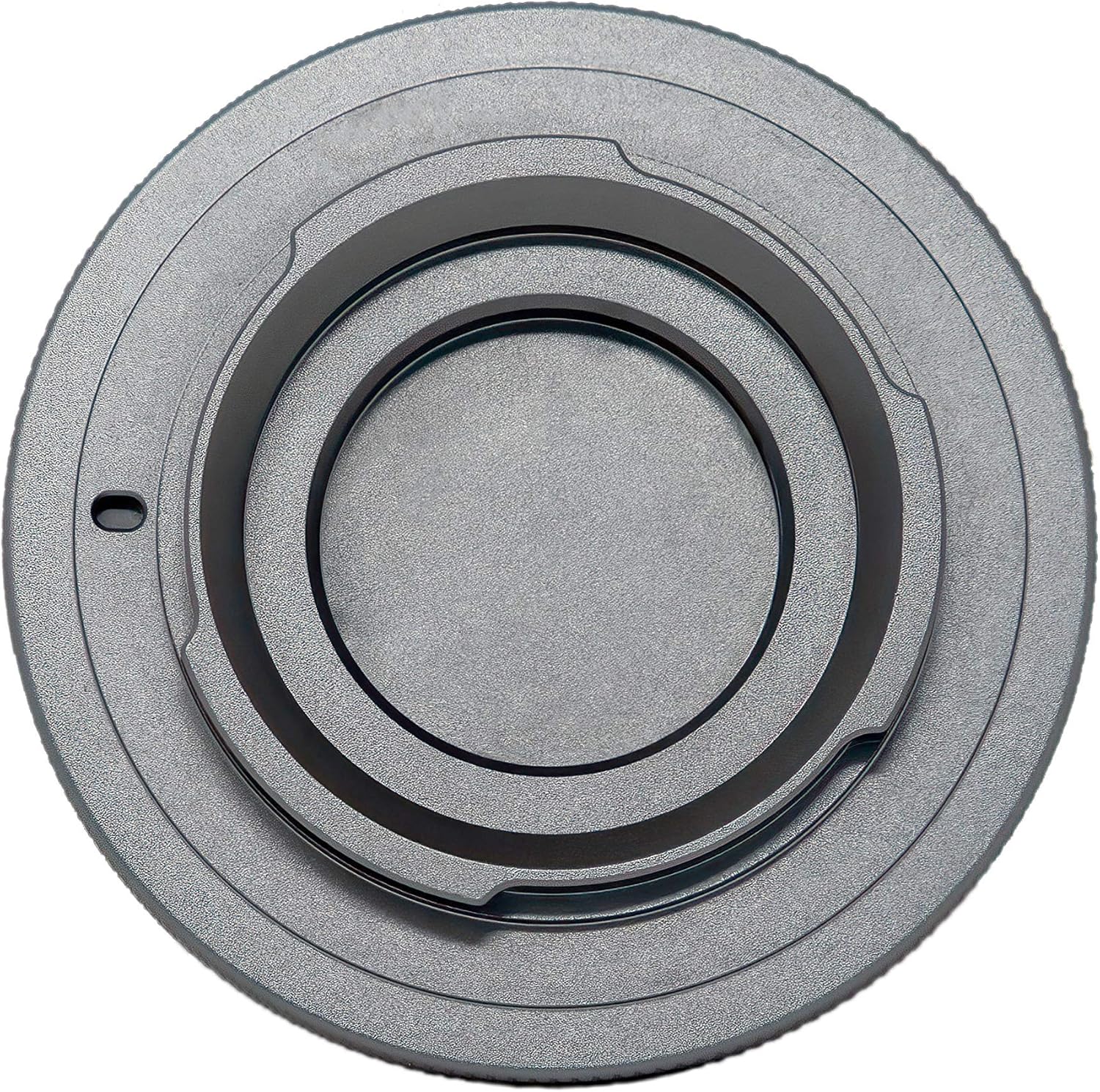 KONDOR BLUE | EF Cine Mount Compatible with Canon | Metal Body Cap for Camera Lens Port | Protect Sensor and Port from Dust and Scratches | Low-Profile, Heavy-Duty | Gray
