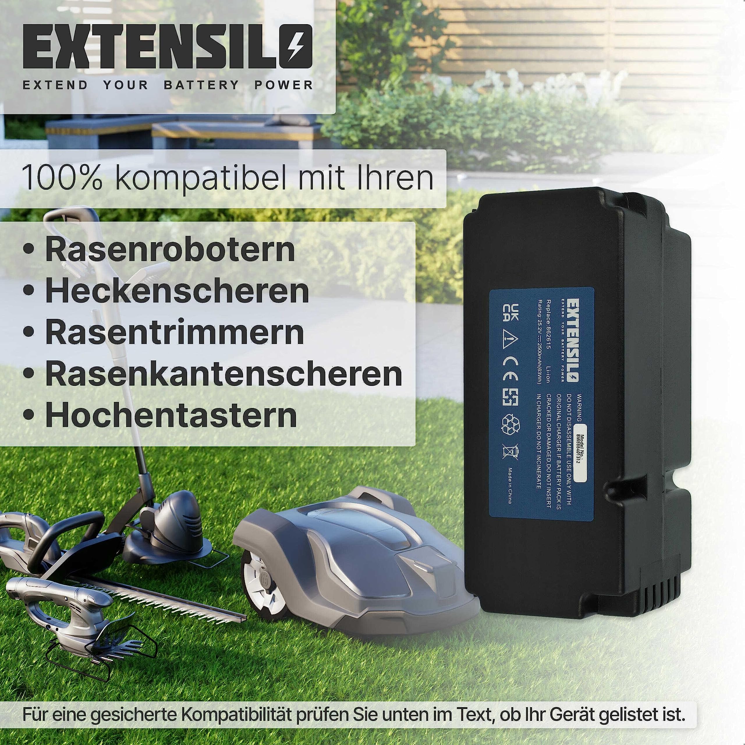 Batería Compatible con Yard Force X100i