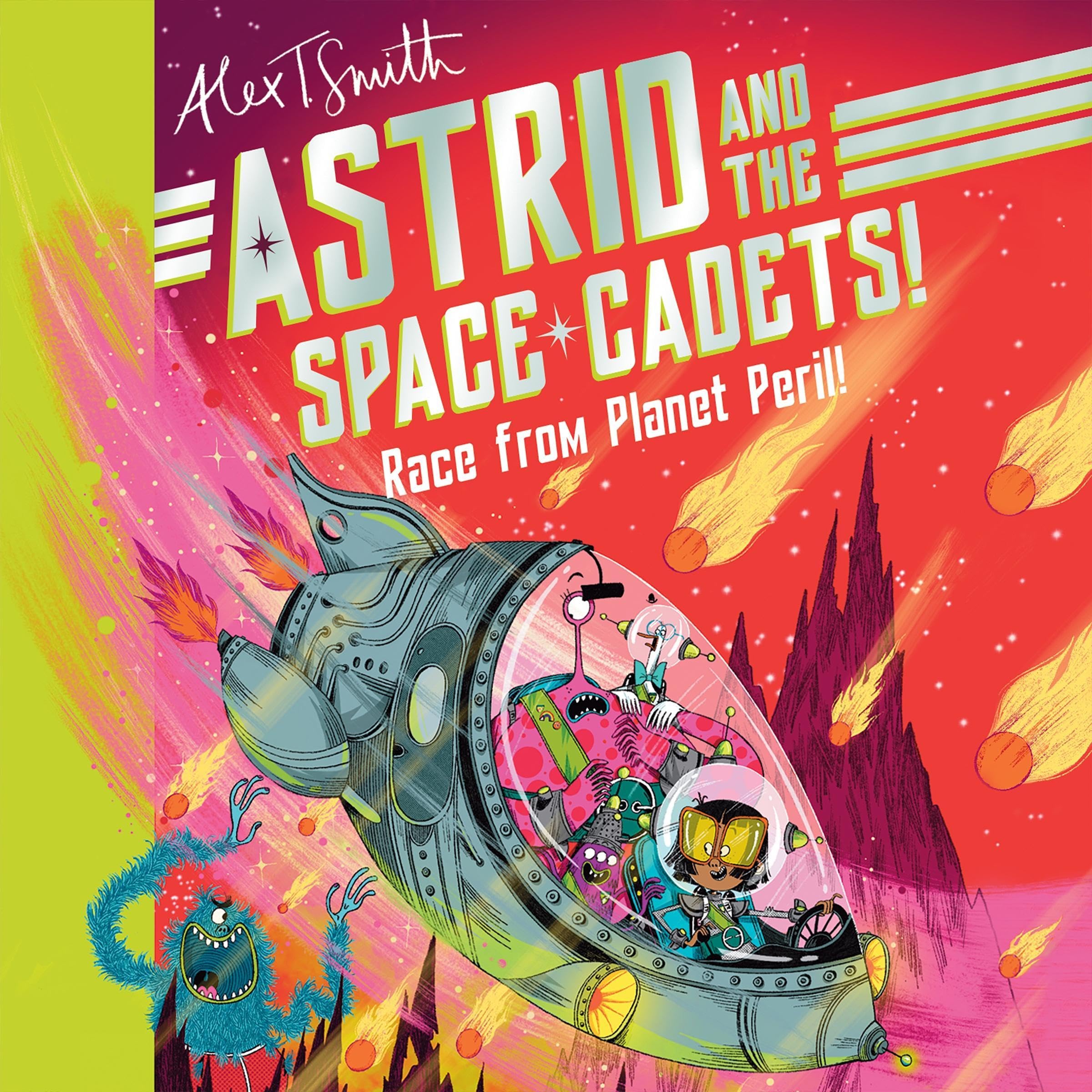 Cover art for Astrid and the Space Cadets: Race from Planet Peril!