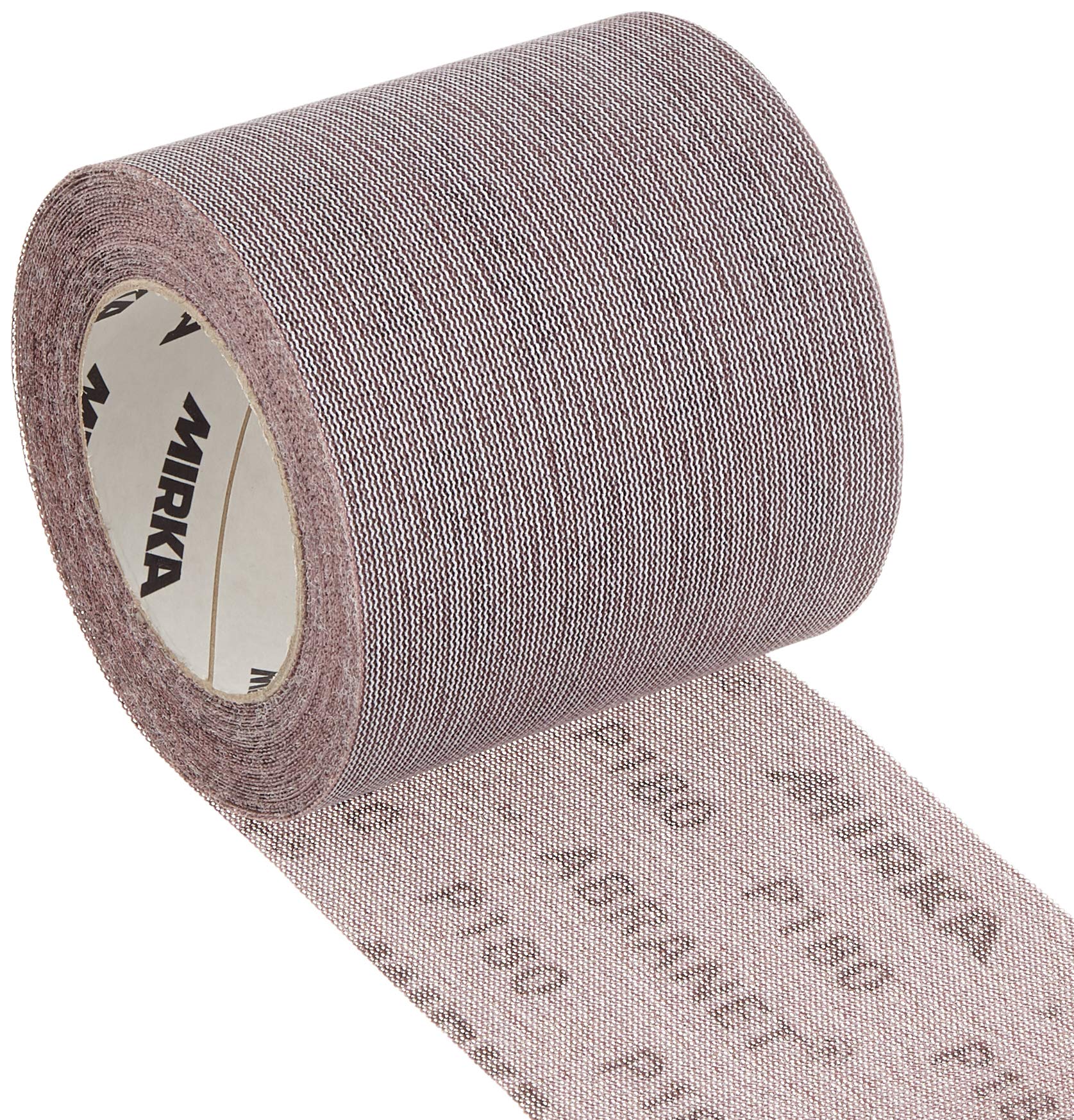 Mirka Abranet rotolo abrasivo netto 115 mm x 10 m a strappo/grana P180 / 1 rotolo/per levigare legno, stucco, vernice, plastica / 545BY001183R