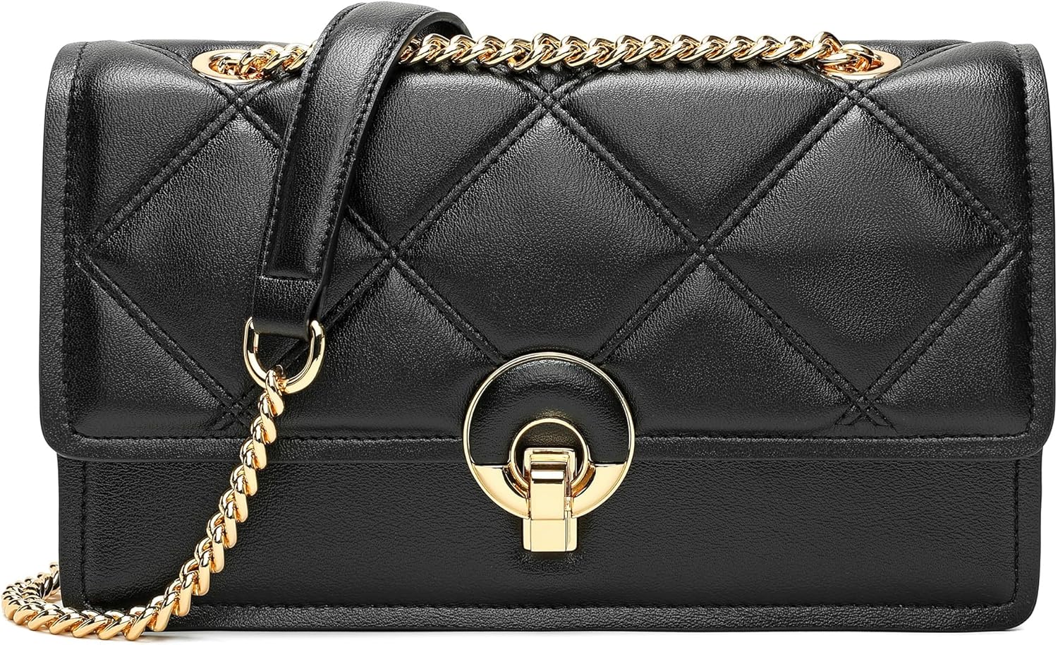 Shoulder Bag for Women leather bag Purses and Handbags with Zipper Crossbody Bag black shoulder bag