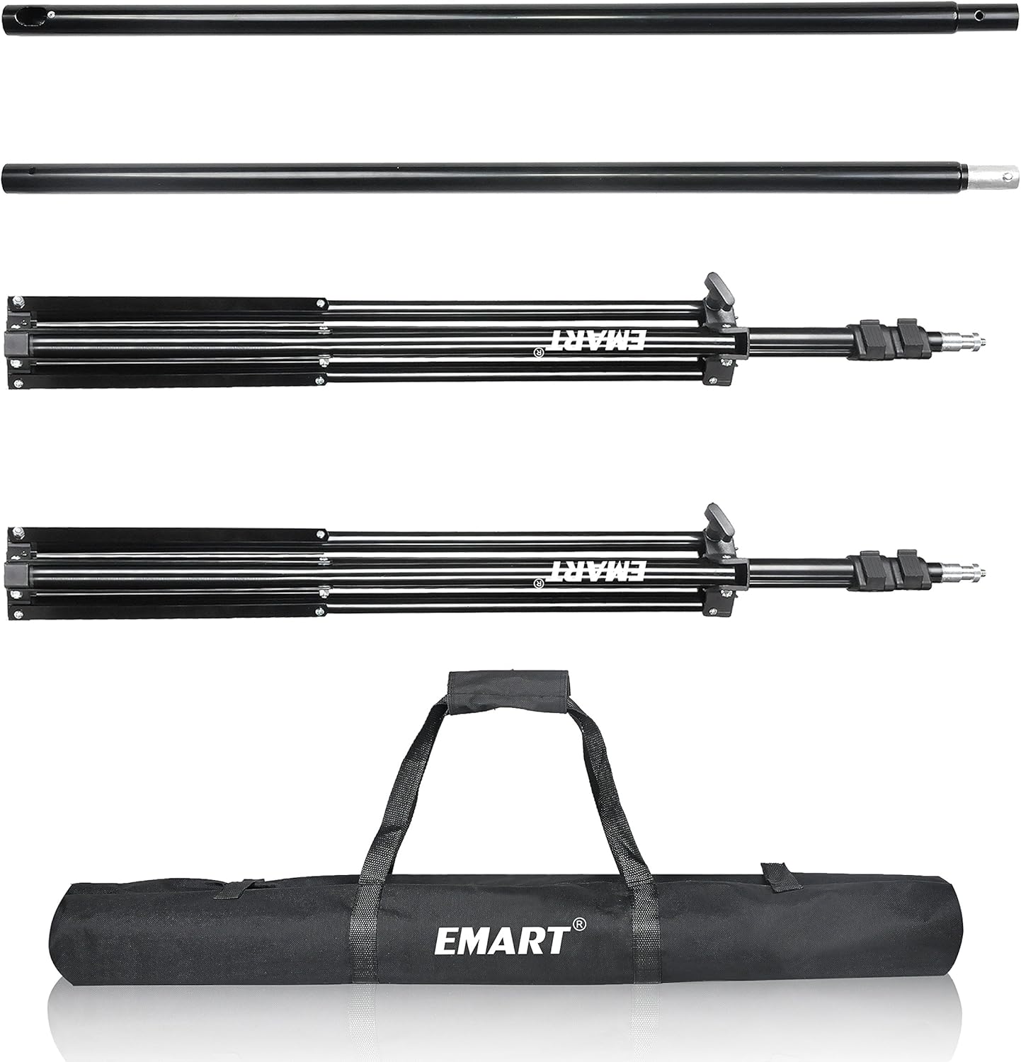 🛒 Crаzу Dеаlѕ Emart Photography Studio Backdrop Background Kit, 10ft Adjustable Backdrop Stand Support System with 5x10ft Vinyl Plastic White Wood Floor Background Screen for Photo Video Shooting Bеѕt Dеаl Prоduсt Emart Photography Studio Backdrop Background Kit, 10ft Adjustable Backdrop Stand Support System with 5x10ft Vinyl Plastic White Wood Floor Background Screen for Photo Video Shooting