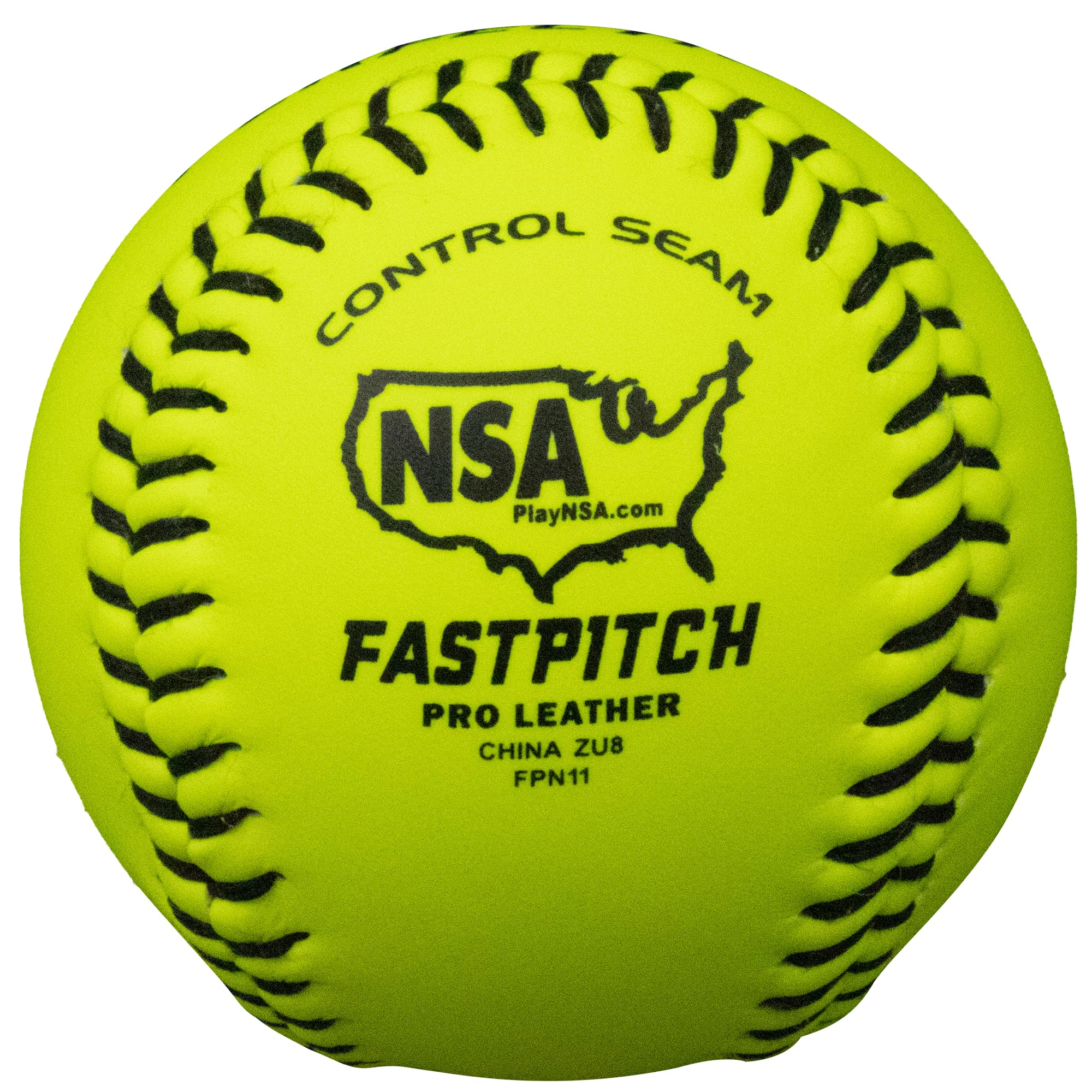 Baden Perfection Softball aus Leder, Dutzend