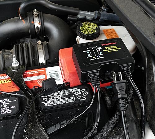 Miniatura 2 de 1215C Cargador - mantenedor - desulfador para mesa o a bordo