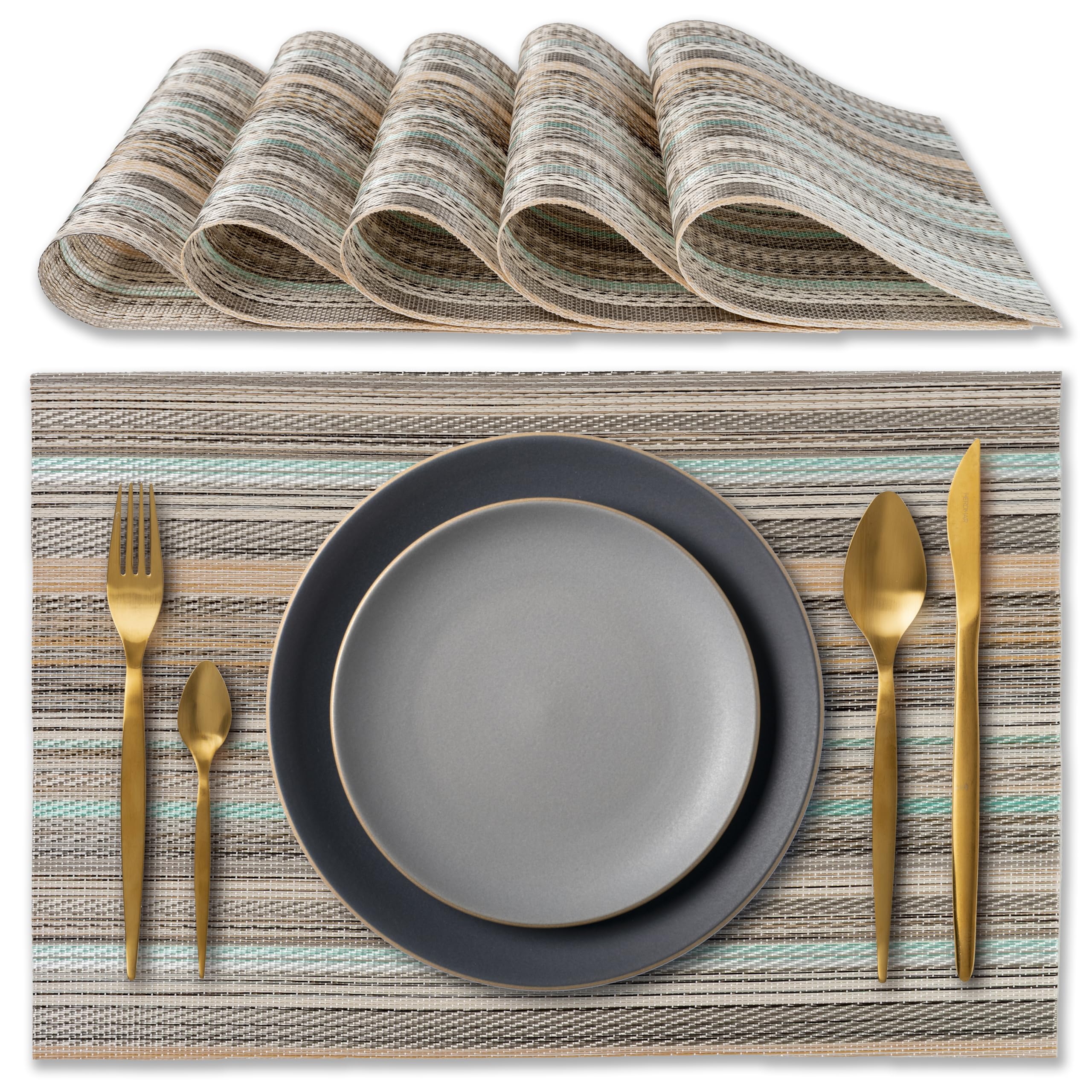 ipea set de table élégant 45 x 30 cm