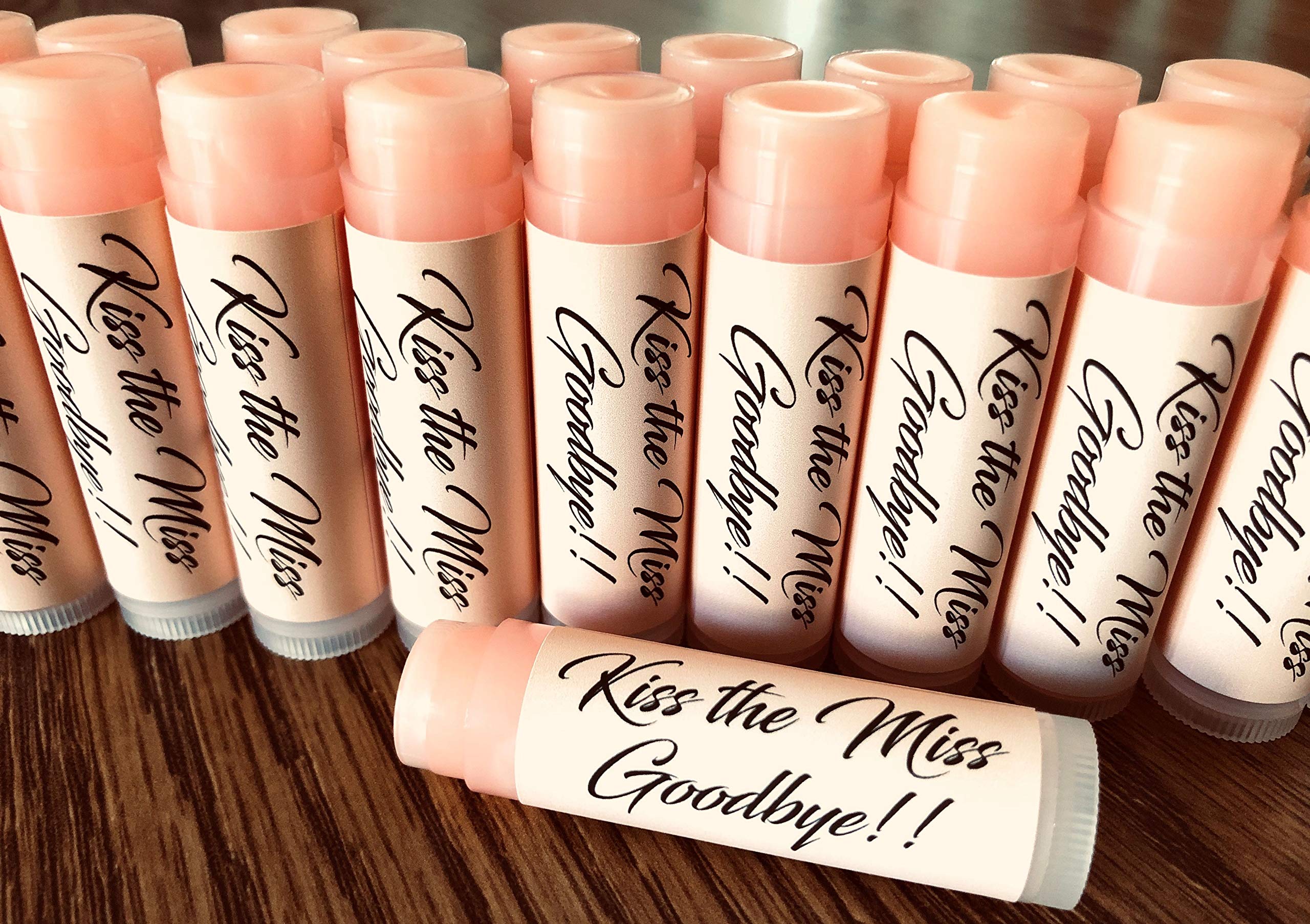 20 bálsamos labiales de vino rosado para despedida de soltera, despedida de soltera, 20 unidades