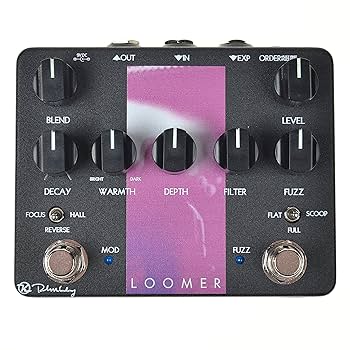Amazon | Keeley 'Loomer' Fuzz & Reverb Pedal | ファズ | 楽器