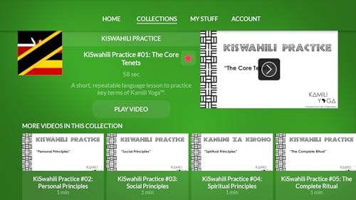 The Kamili Yoga Student App