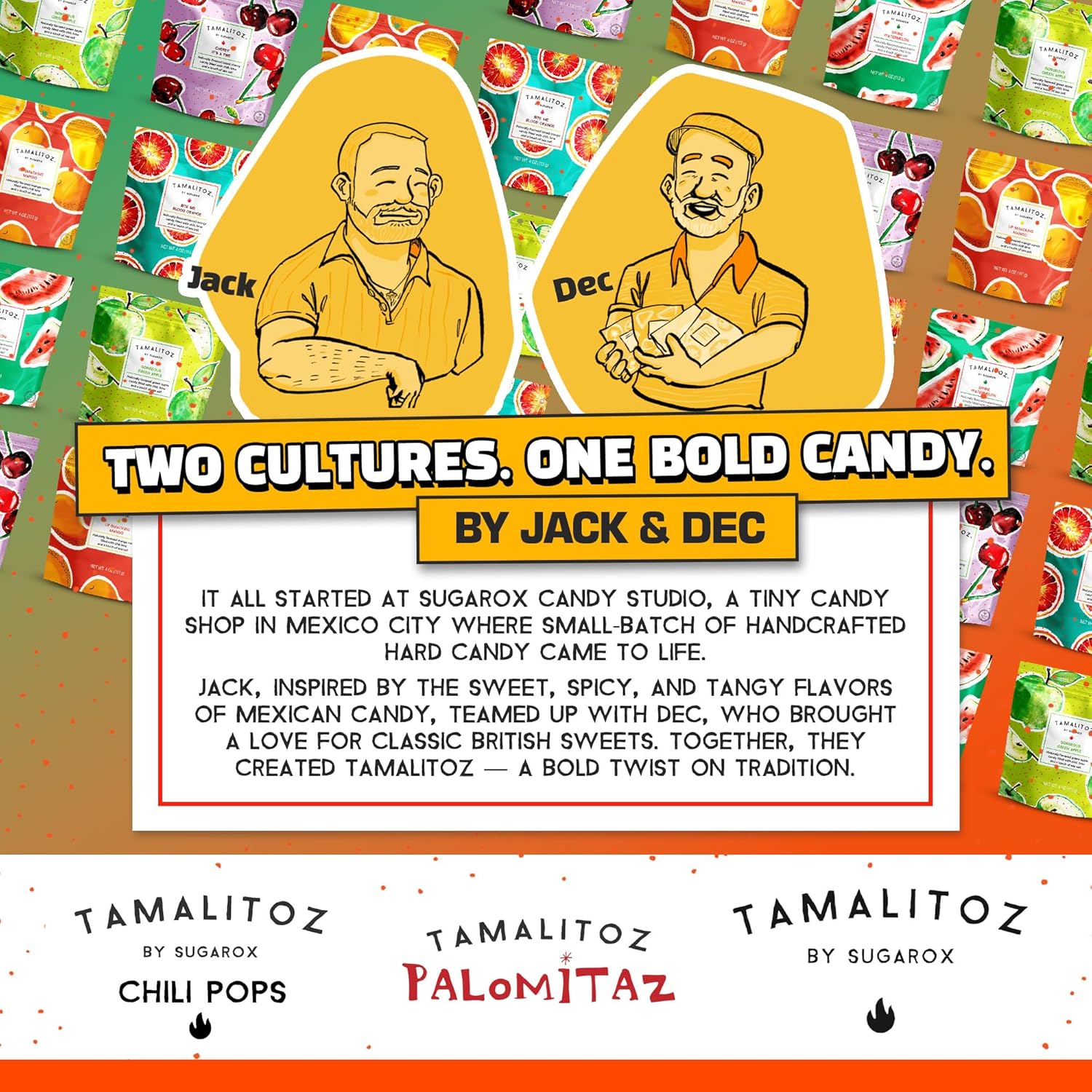 Tamalitoz Pineapple Galore – Mexican Candy Spicy Pineapple Hard Candy with Chile, Lime & Sea Salt – Handcrafted Fruity Candy, Gluten-Free, Kosher, No Artificial Colors – 4 Bags, 4oz Each