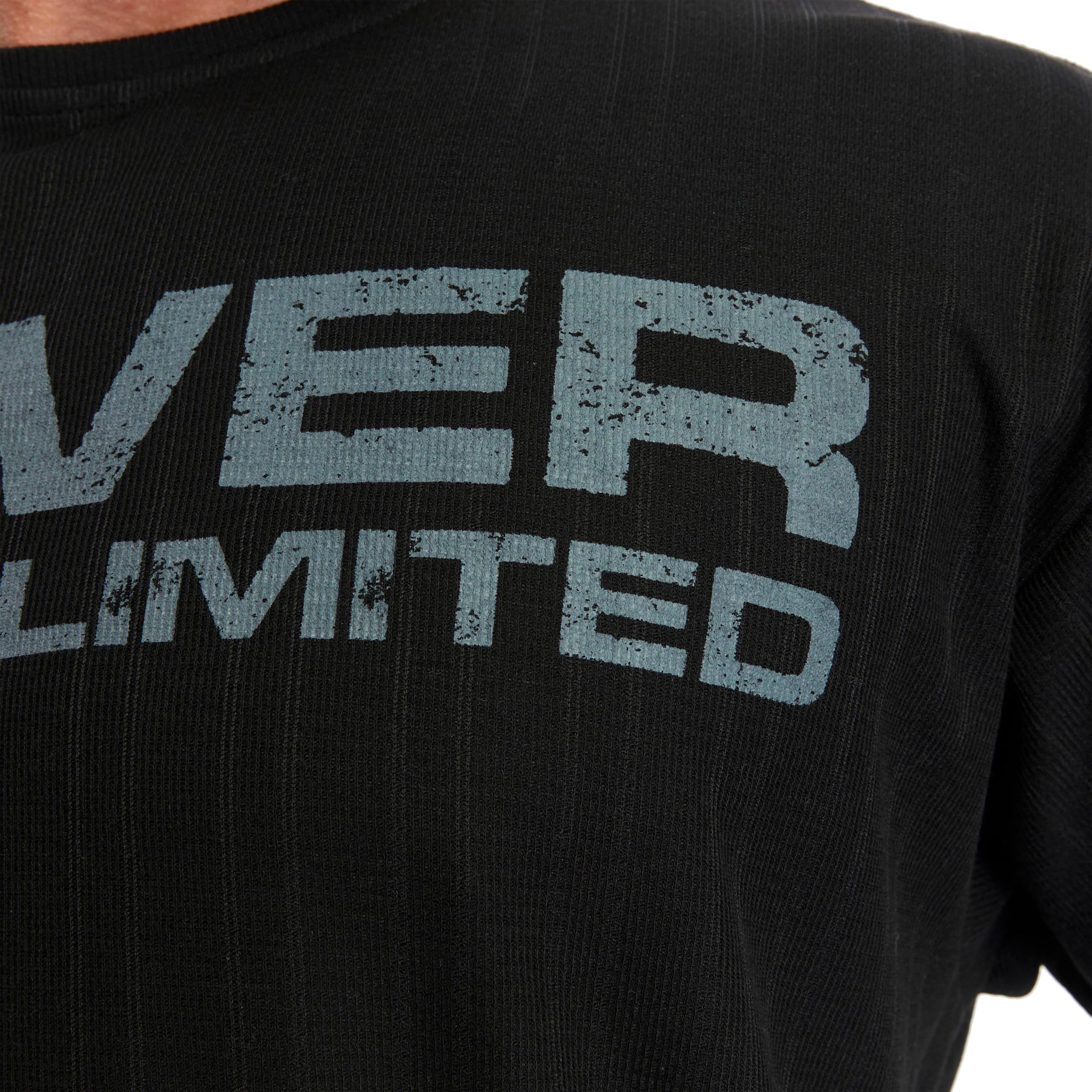 Maglietta da uomo oversize, per palestra, fitness e bodybuilding, in cotone, con scollo rotondo