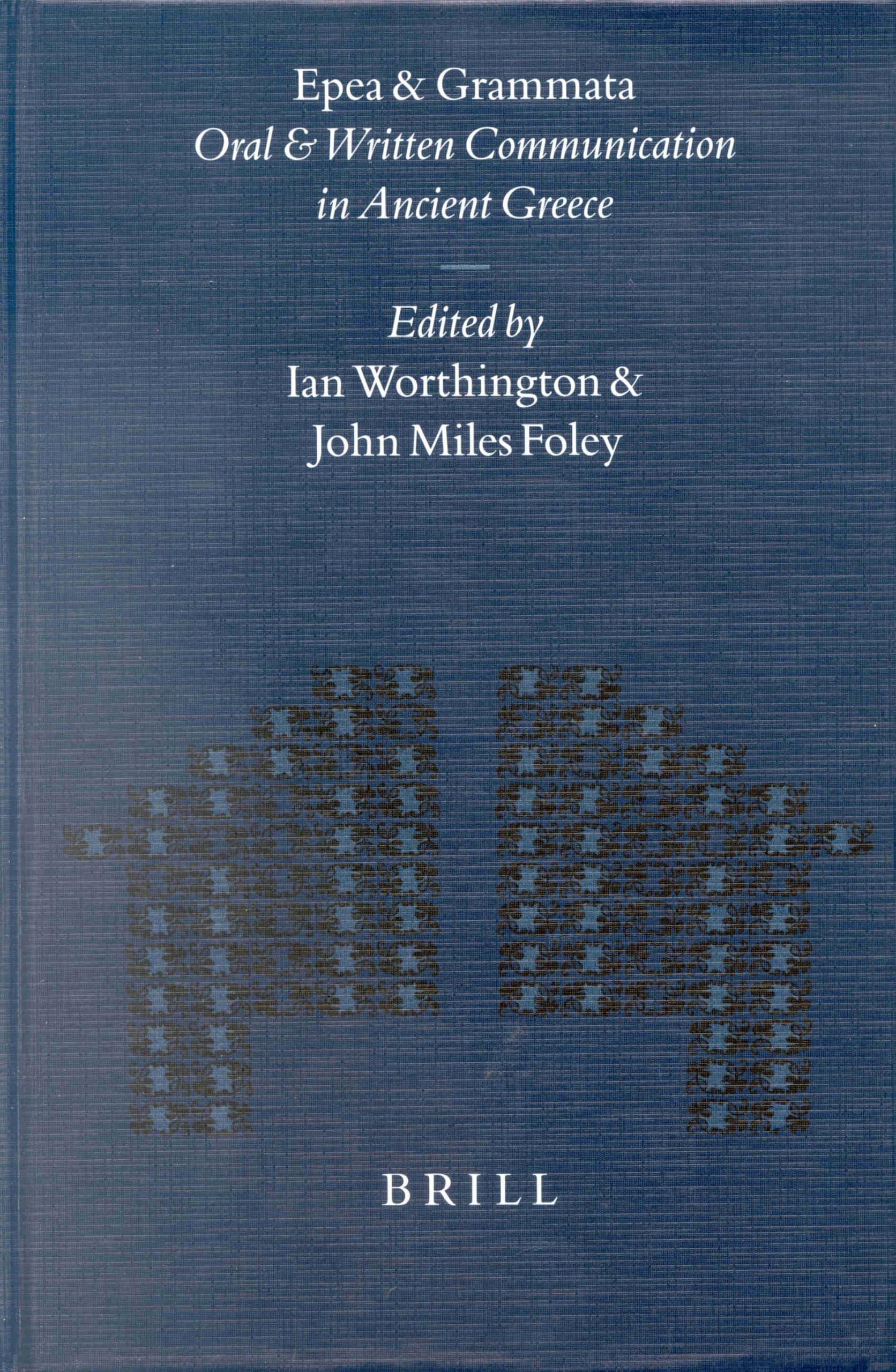 Orality and Literacy in Ancient Greece Vol. 4 pour préparer vos recherches en histoire