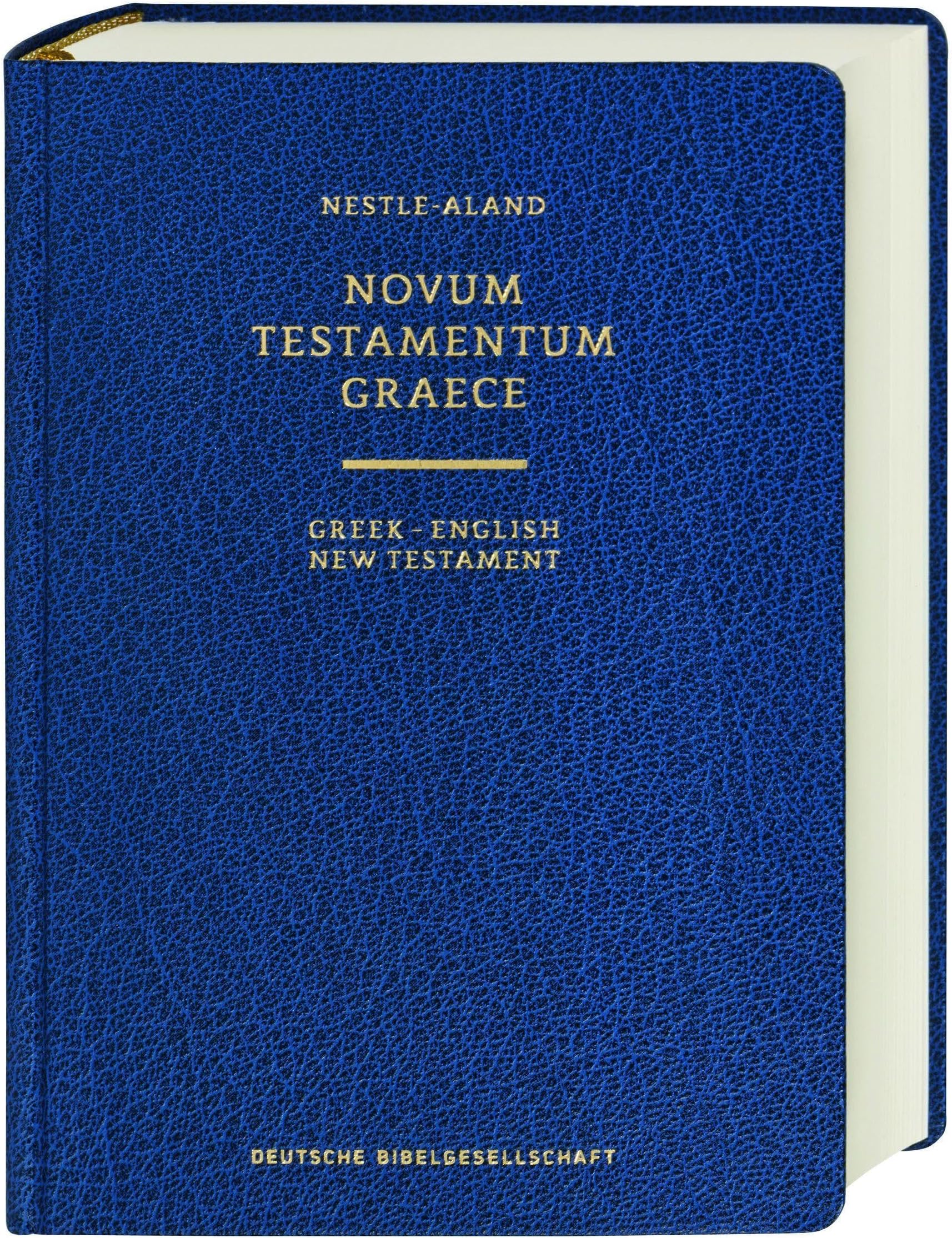 Greek-English New Testament: Nestle-Aland Novum Testamentum Graece, 28. Aufl. / New Revised Standard Version and Revised English Bible