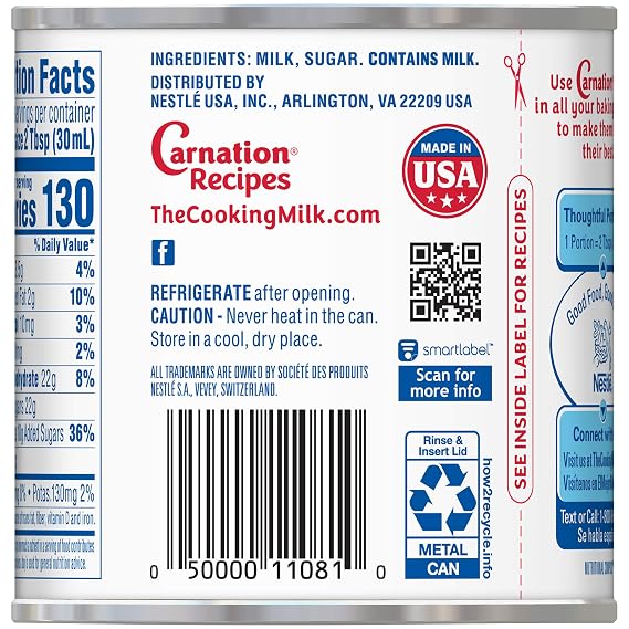 Carnation Sweetened Condensed Milk, 14 Ounce