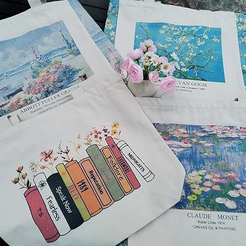 Miniatura 7 de BROADREAM Bolso de lona con cremallera y bolsillo