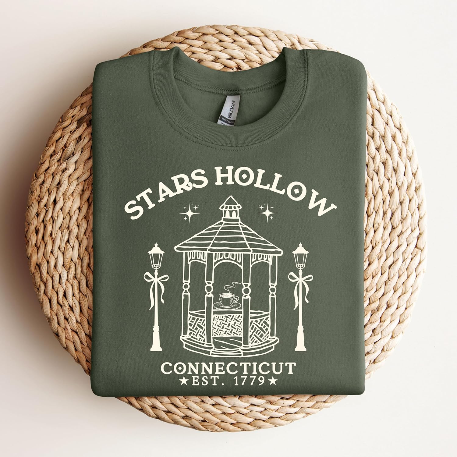 Stars Hollow Cozy Fall Women's Sweatshirt, Stars Hollow Luke's Crewneck, Connecticut Gilmore Gift, Autumn Women's Sweater - Image 5