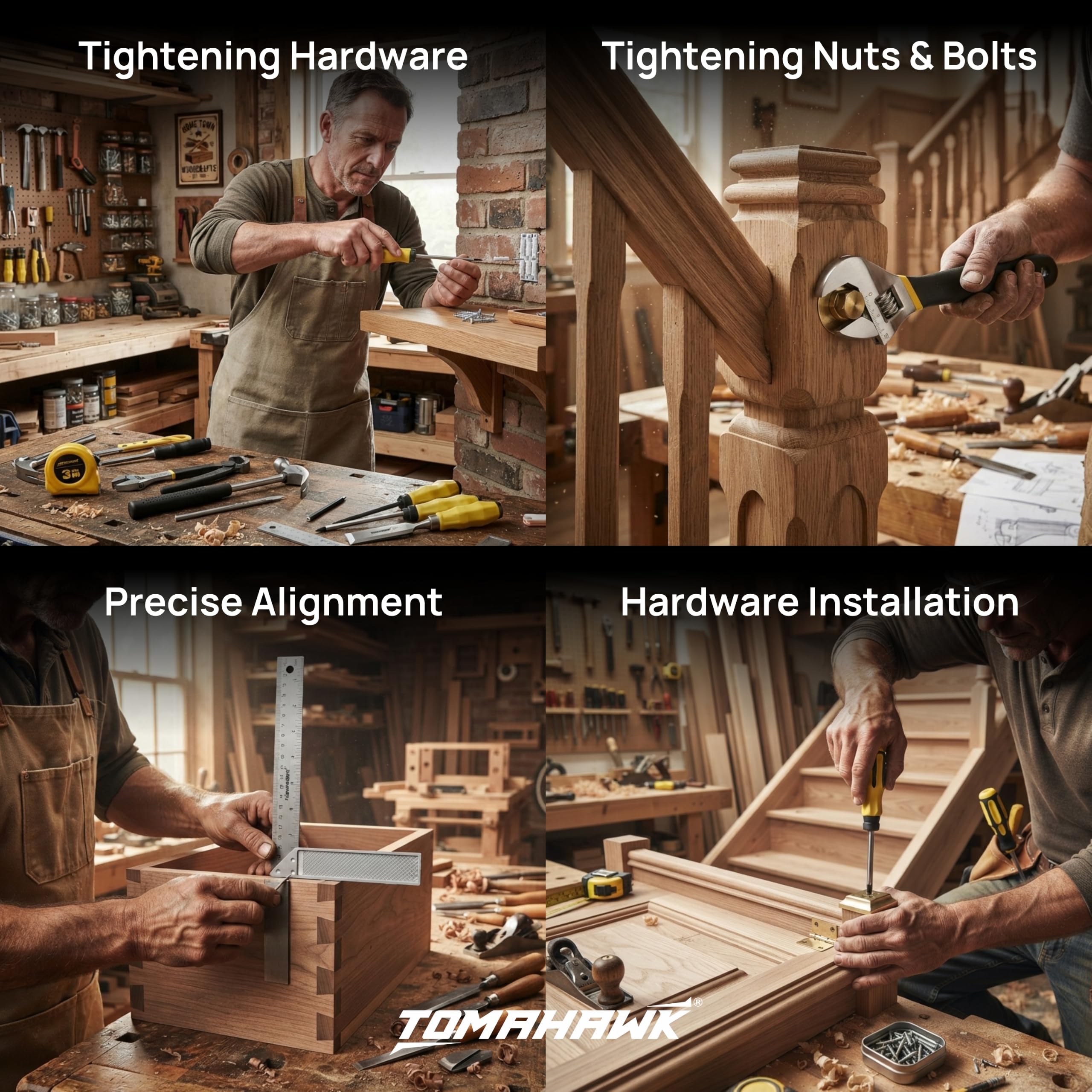 Tomahawk 61-Piece Carpenter Hand Tool Kit - FREE SHIPPING -2 Tomahawk 61-Piece Carpenter Hand Tool Kit - FREE SHIPPING -2