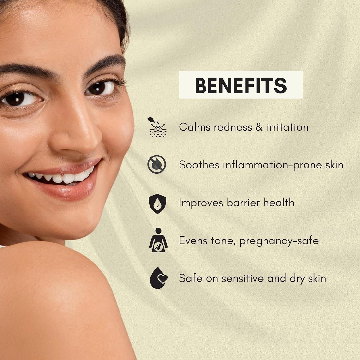 The Good Hygiene Company Surying Face Serum 50 ML for sensitive skin | Gentle care for sensitive skin | Hydrating and nutritious | Jojoba Oil, Aloe vera, Vitamin E, Niasinmide The Good Hygiene Company Surying Face Serum 50 ML for sensitive skin | Gentle care for sensitive skin | Hydrating and nutritious | Jojoba Oil, Aloe vera, Vitamin E, Niasinmide