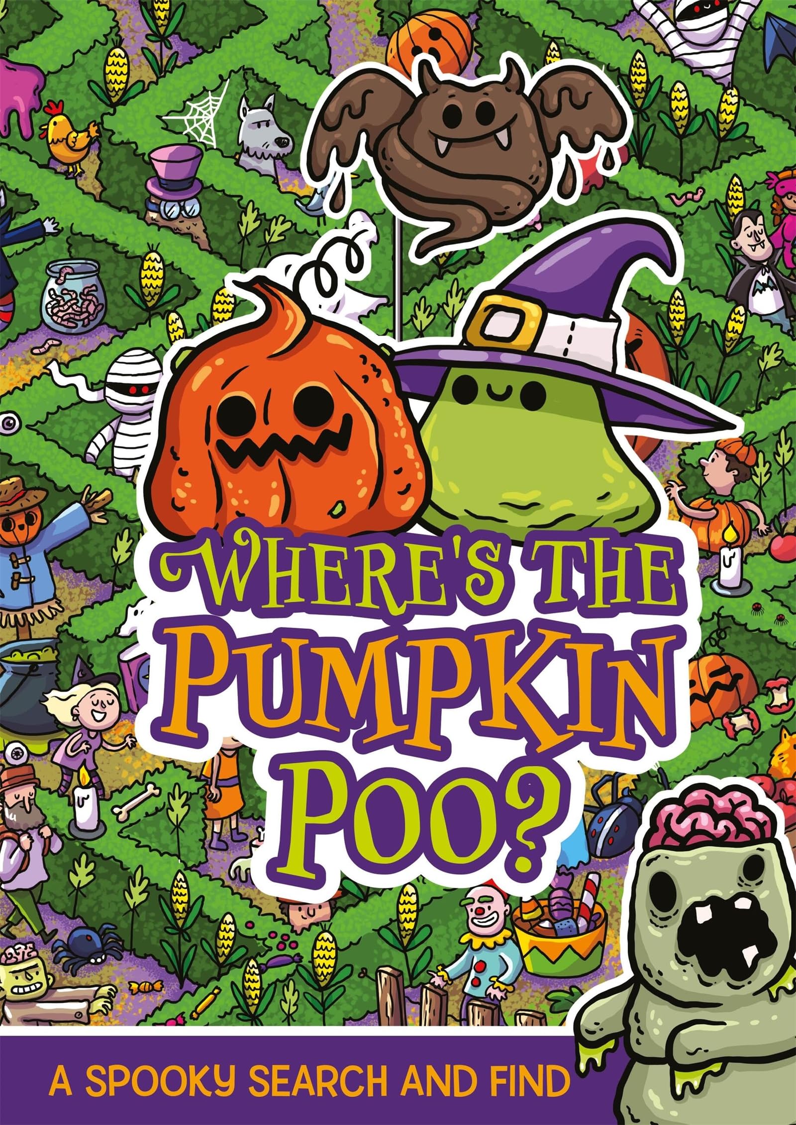Where's the Pumpkin Poo?: A Pooptastic Halloween Search and Find (Where's the Poo...?)