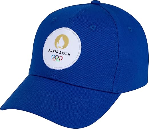 Casquette Officielle Jeux Olympiques Paris 2024 - Paillettes Couleurs - Taille Unique - Occasion Très Bon état