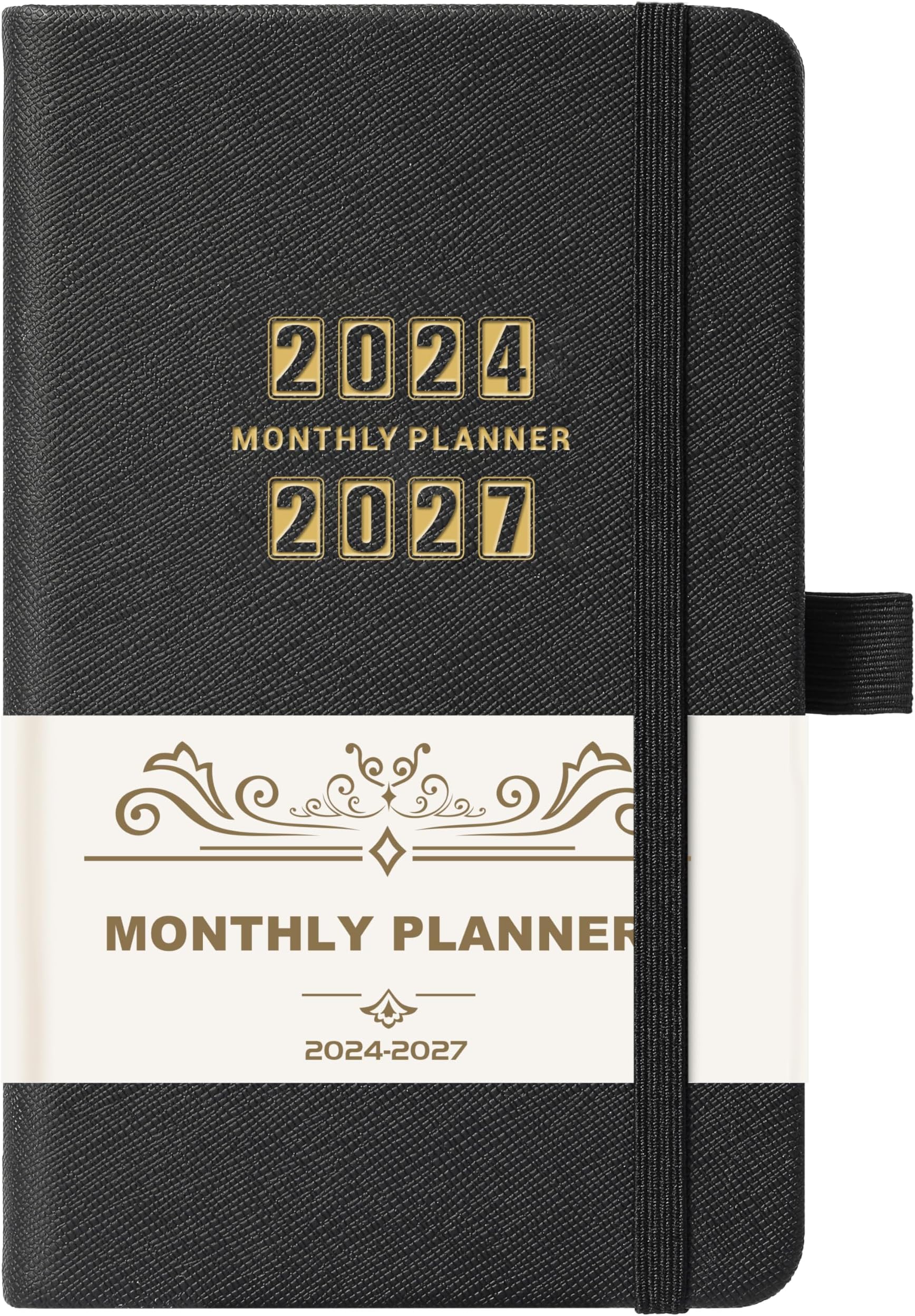 Pocket Planner/Calendar 2024-2027 - Monthly Pocket Planner (36-Month), JUL. 2024 - JUN. 2027, 6.2" x 4", 3 Year Monthly Planner with Pen Loop