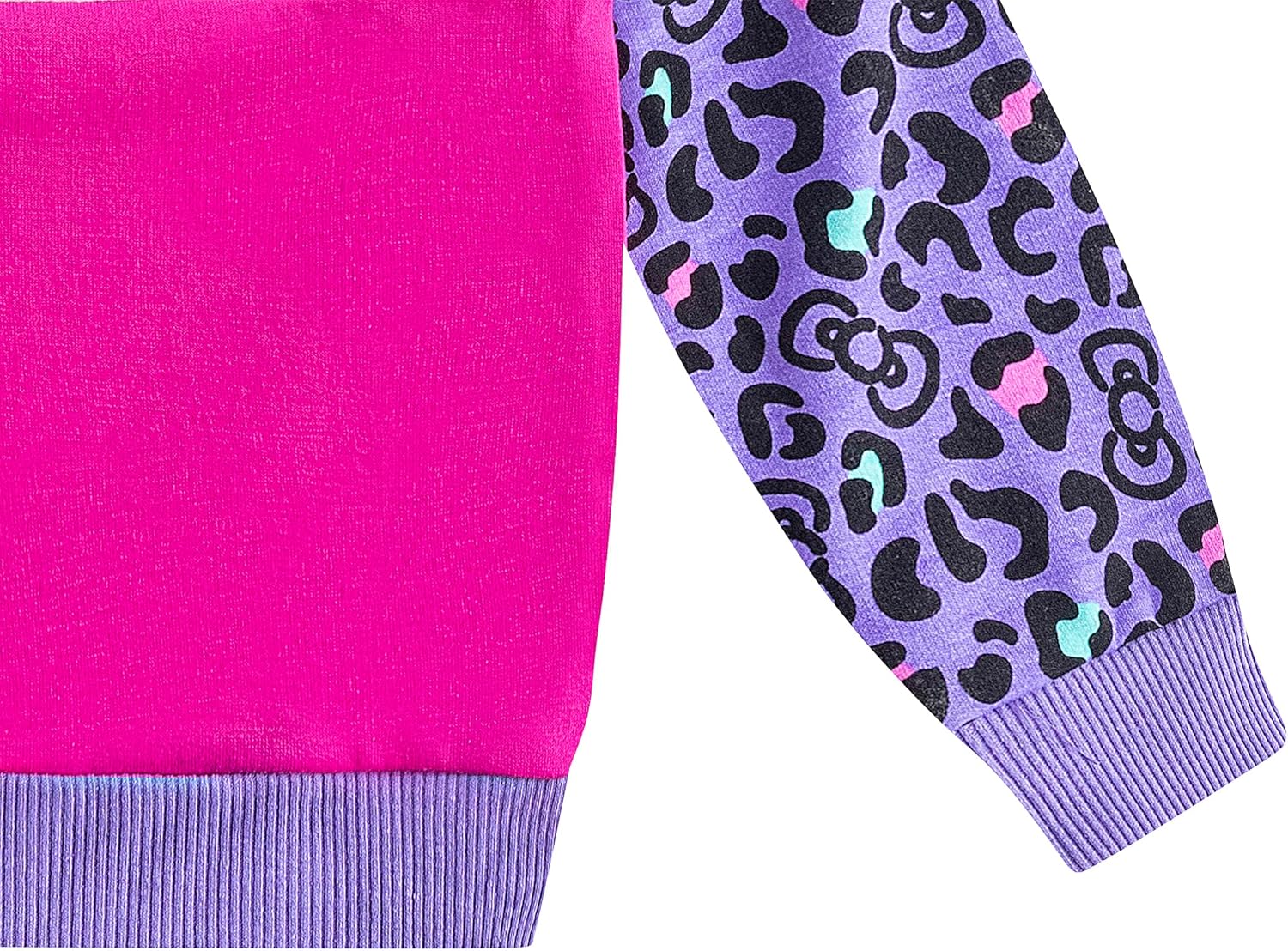 Hello Kitty Girls 2 Piece Sweatshirt and Legging Set for Toddler, Little and Big Girls - Image 5