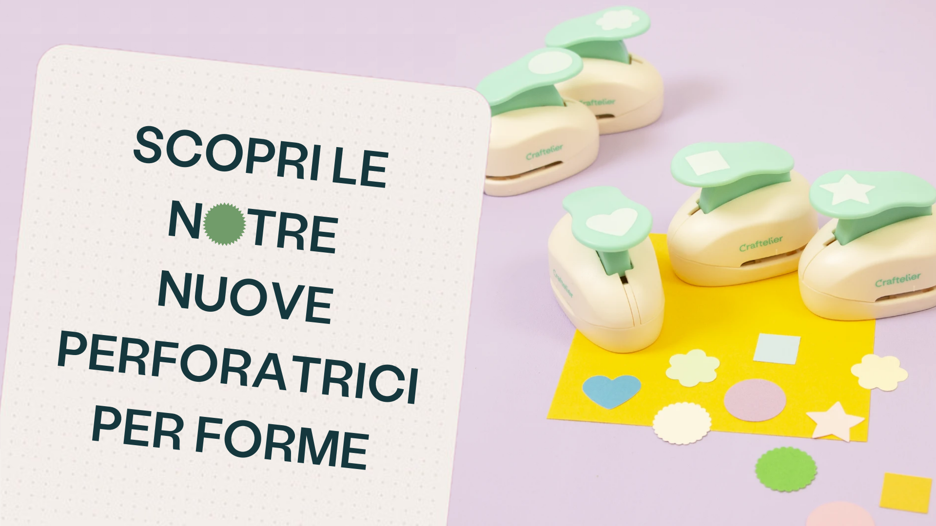 Perforatrice A Leva Craftelier Per Cerchi Da 1,5 Pollici - Per Scrapbooking E Artigianato - Foto 6