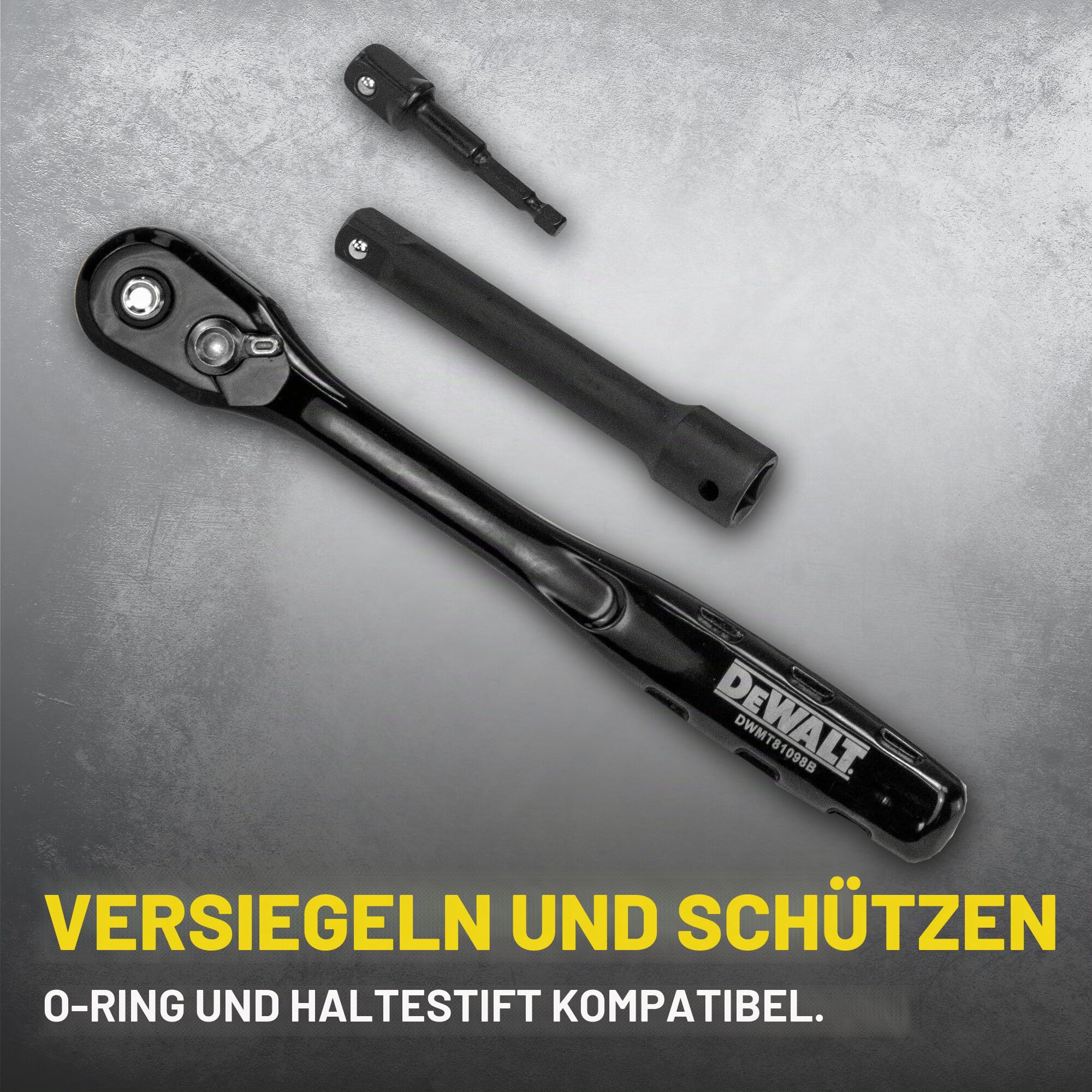 DEWALT Metric/SAE DWMT74739 Steckschlüssel-Set, 1,27 cm (1/2 Zoll), 23-teilig