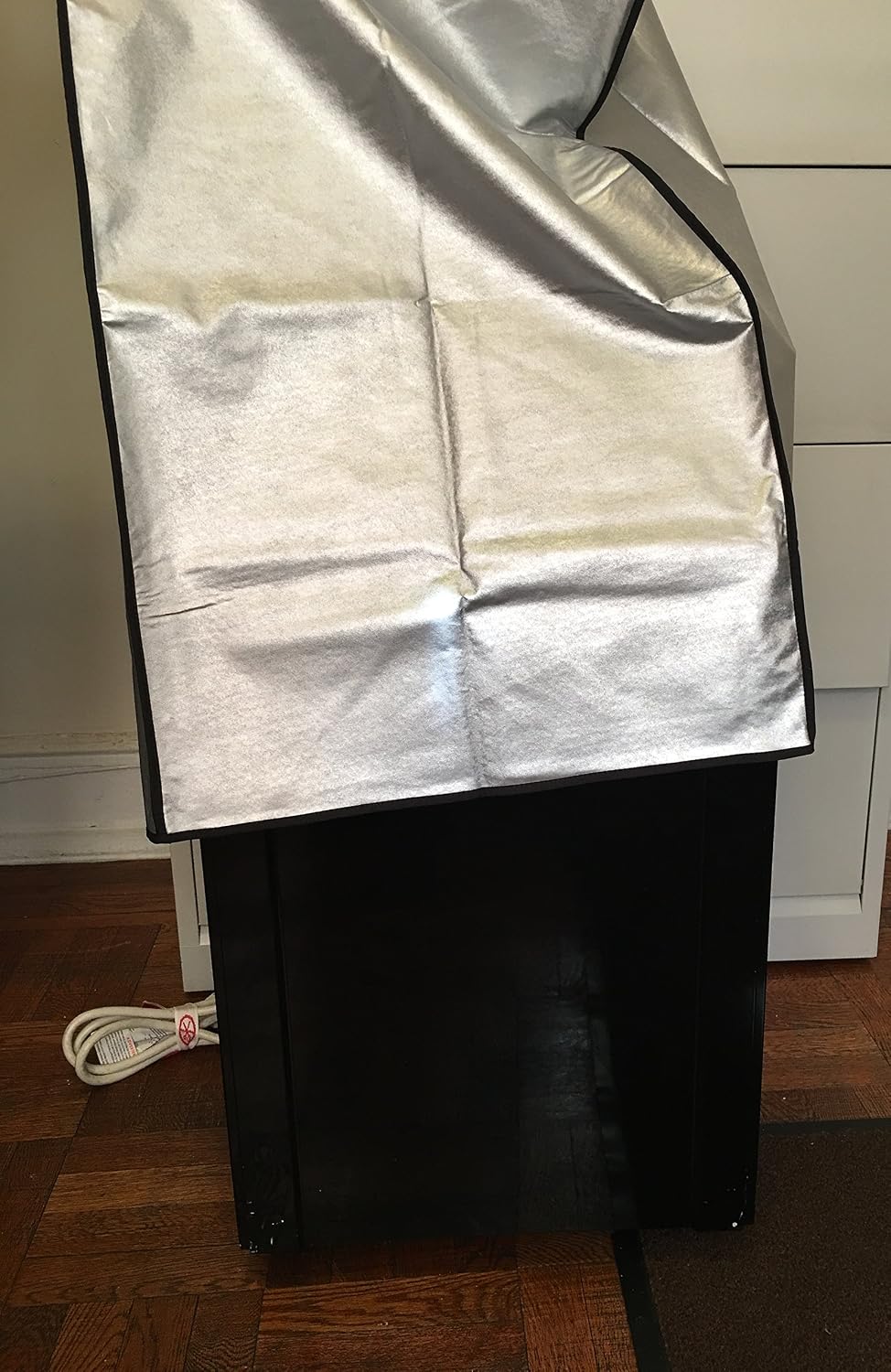 Comp-Bind Technology AP-10CR1SEPS Portable Air Conditioner Dust Cover partially installed