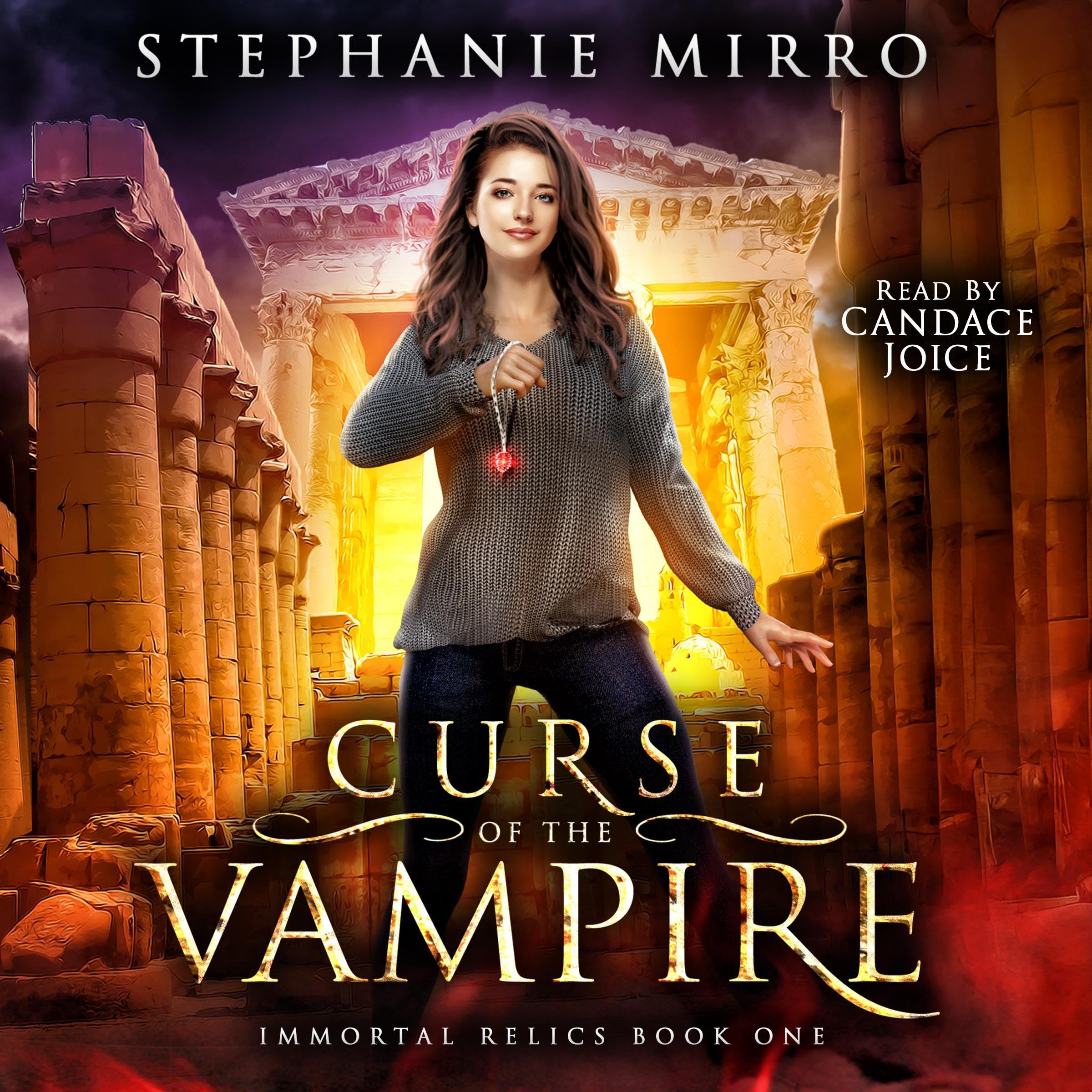 Cover art for Curse of the Vampire: A Thrilling New Adult Urban Fantasy