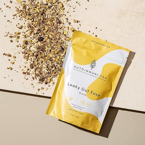 Miniatura 3 de Té digestivo para el intestino y el estómago con fugas calmantes, regaliz y raíz de malvavisco para dieta AIP, protocolo autoinmune, SII,