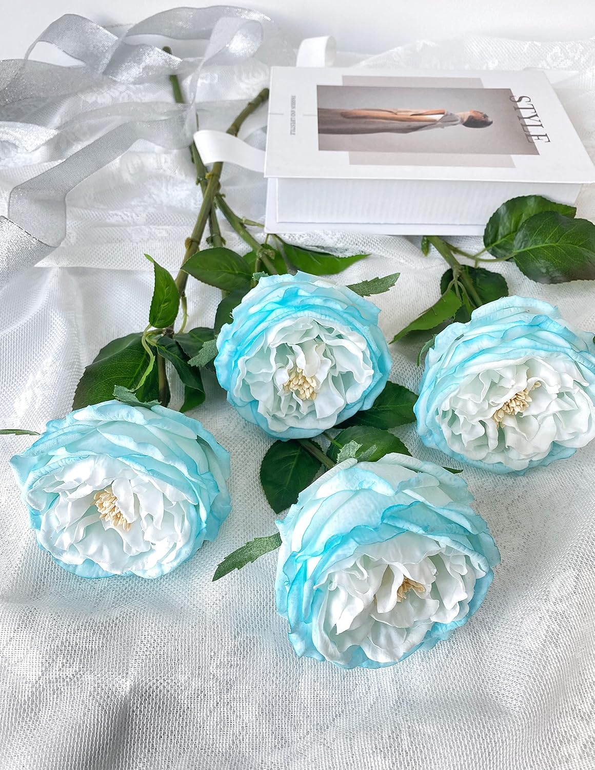 単品購入可 ブリザーブドフラワー アルミニウムプランター 大 中 小3点