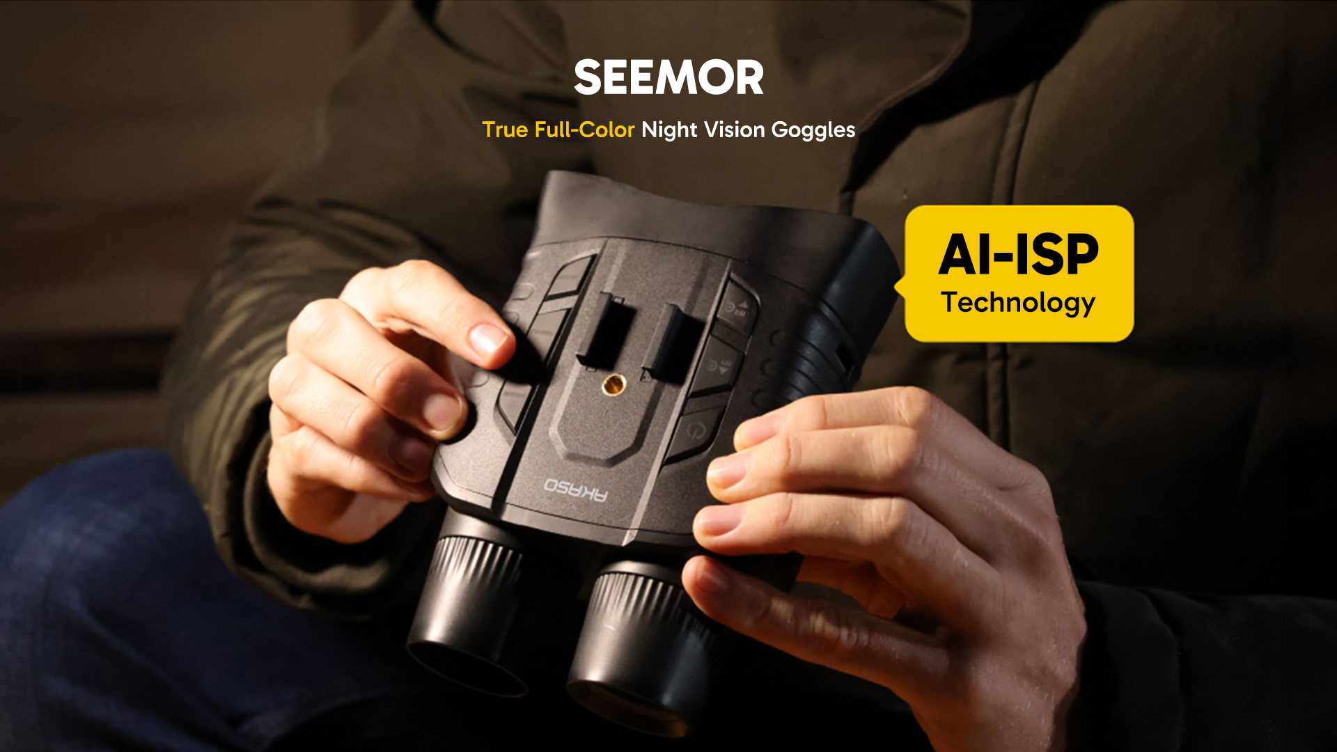 Amazon.com: AKASO Seemor-200 Night Vision Goggles - 4K Full Color