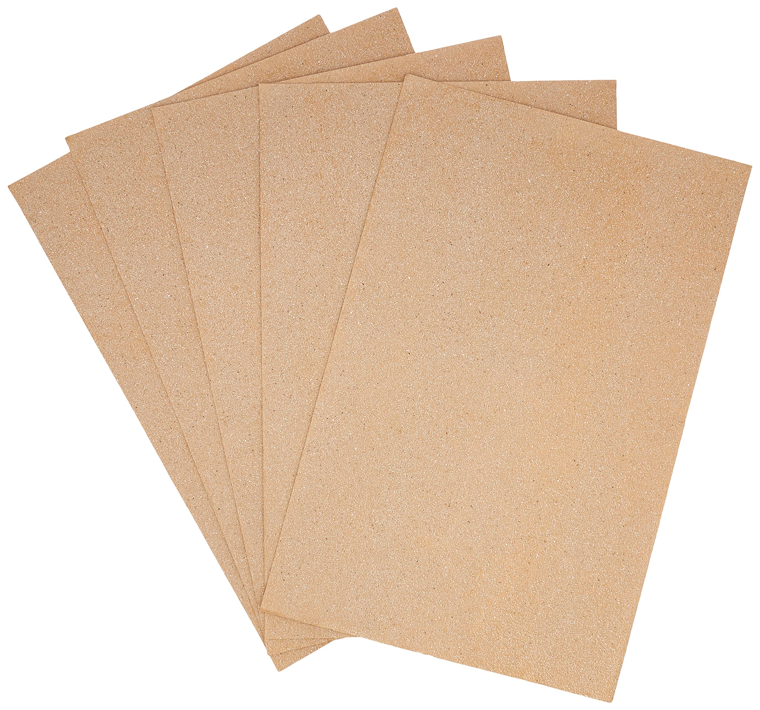 Aimé | Feuilles Sablées pour Oiseaux | Entretien de la cage à Oiseau | Pratiques et Hygiéniques | Pour Tous types d'Oiseaux et Tous types de Cages | 43 x 28 | 5 Feuilles Sablées